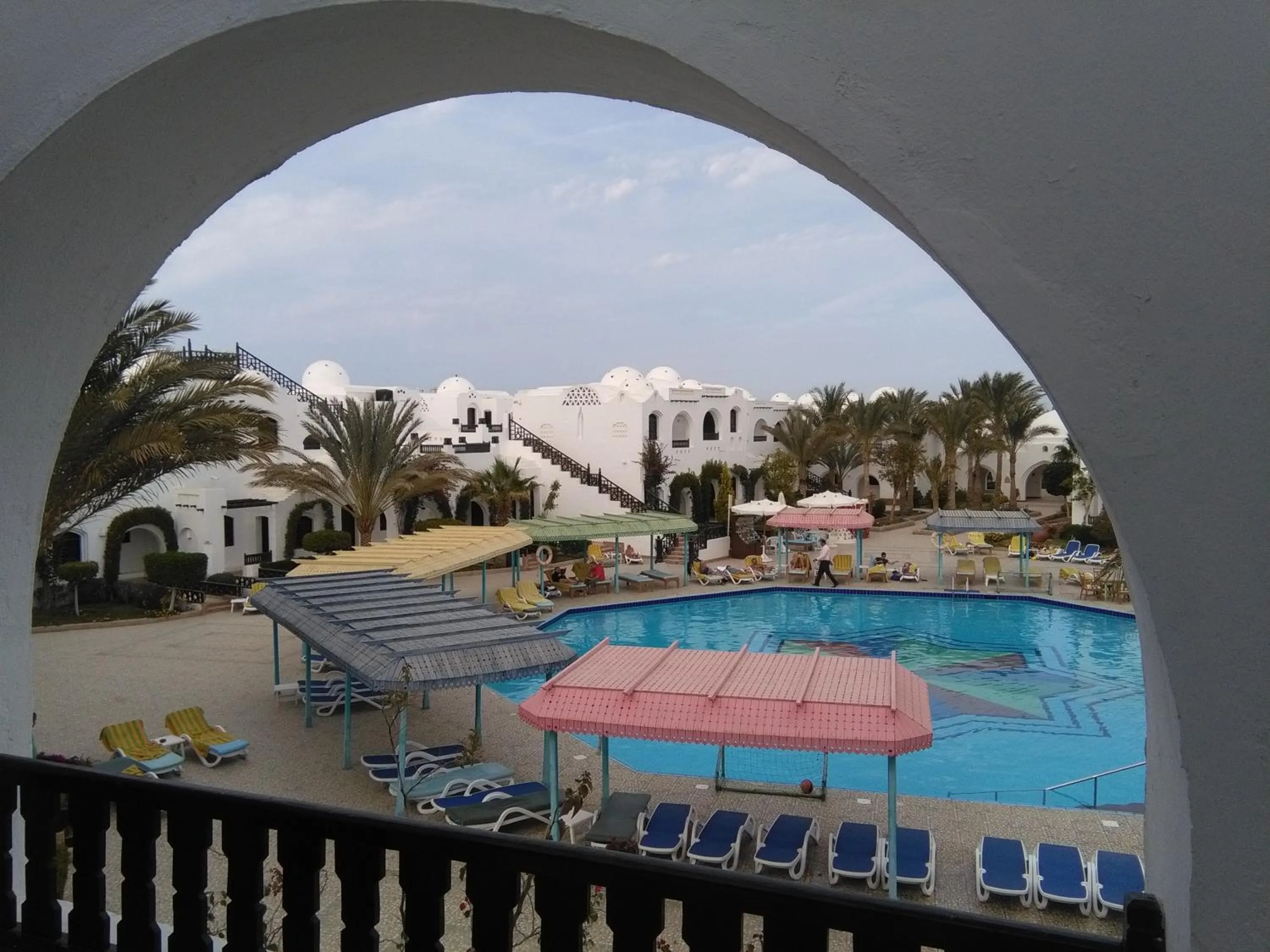 Pool view in Arabella Azur Resort