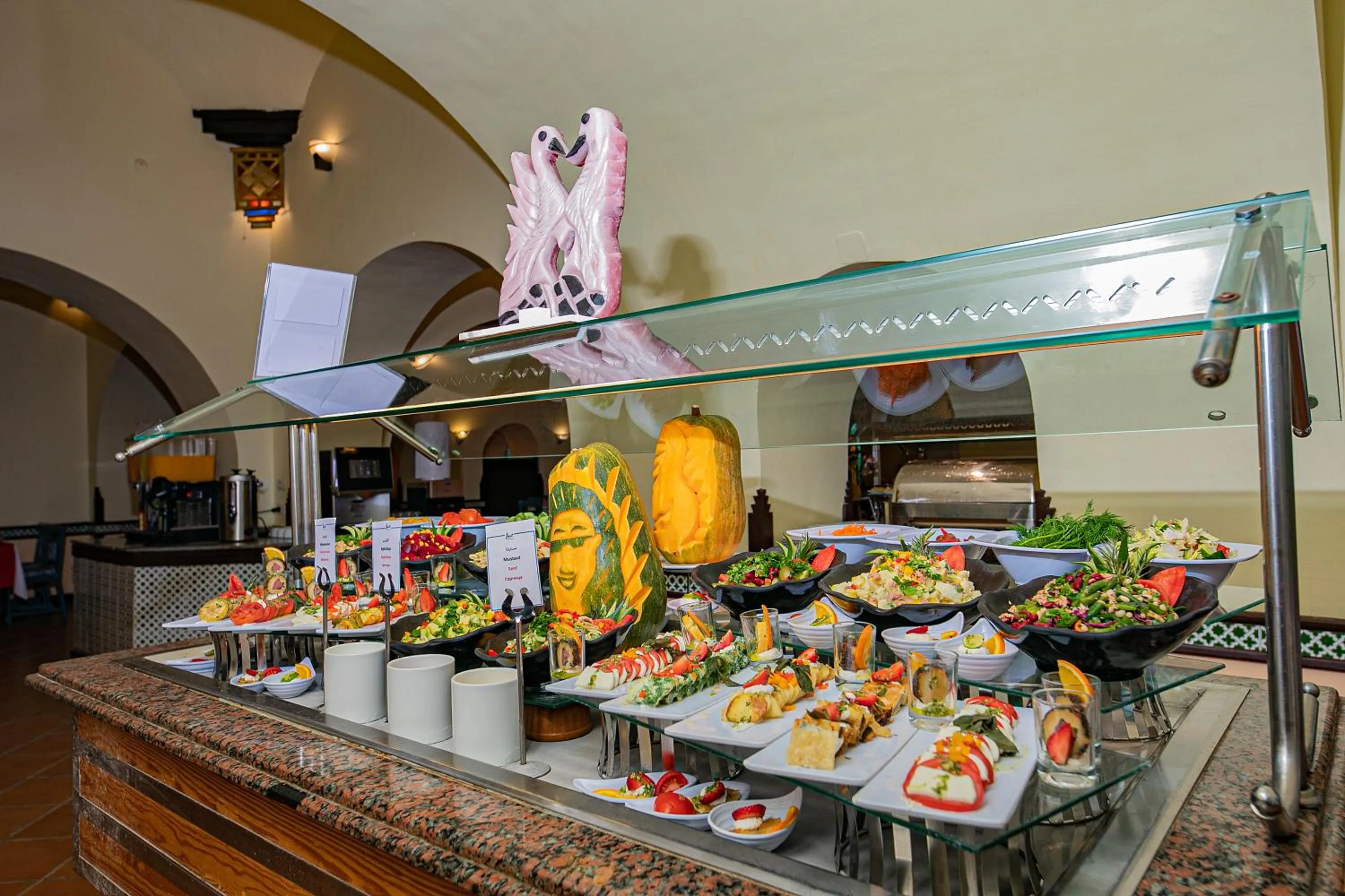 Food and drinks in Arabella Azur Resort