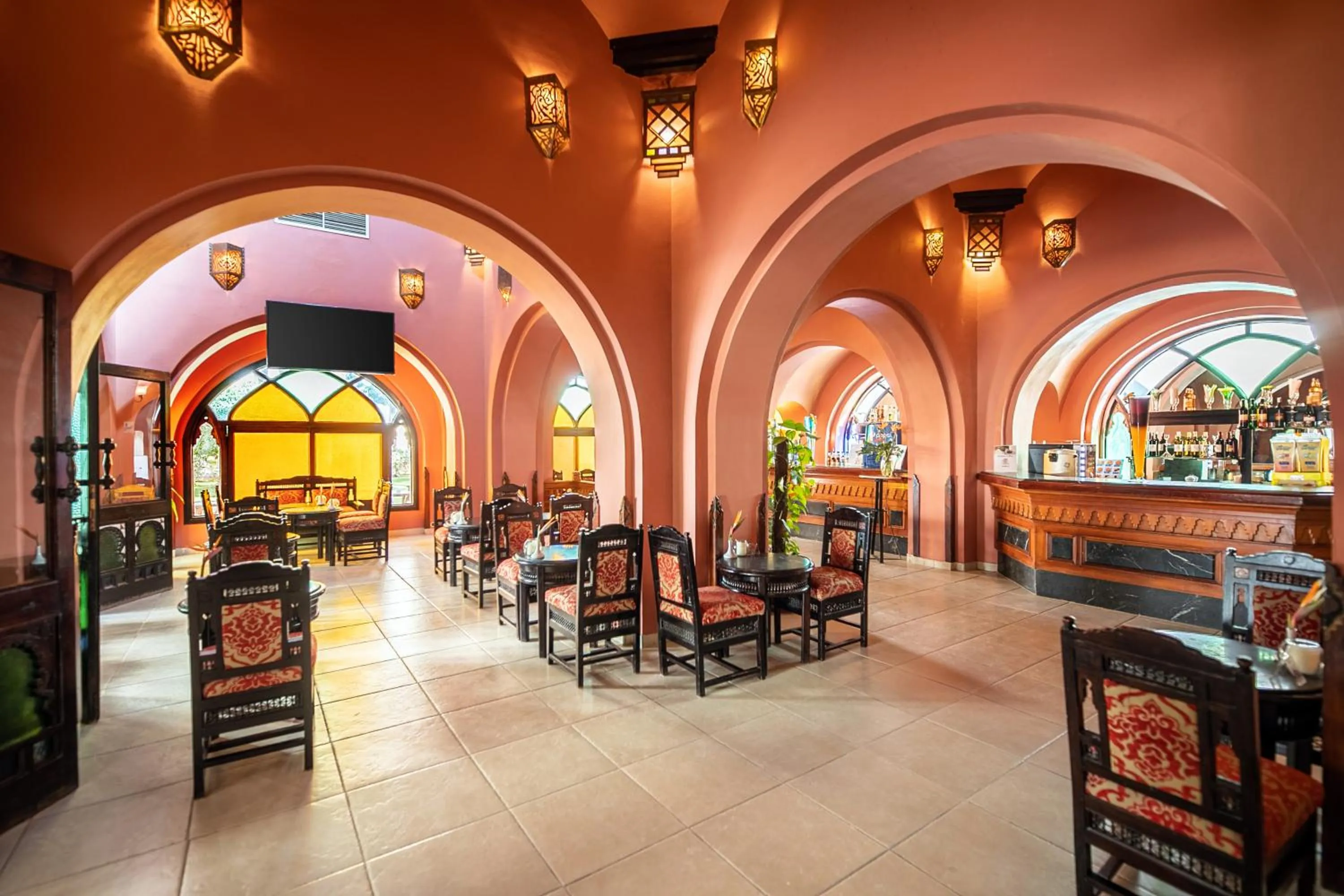 Seating area in Arabella Azur Resort