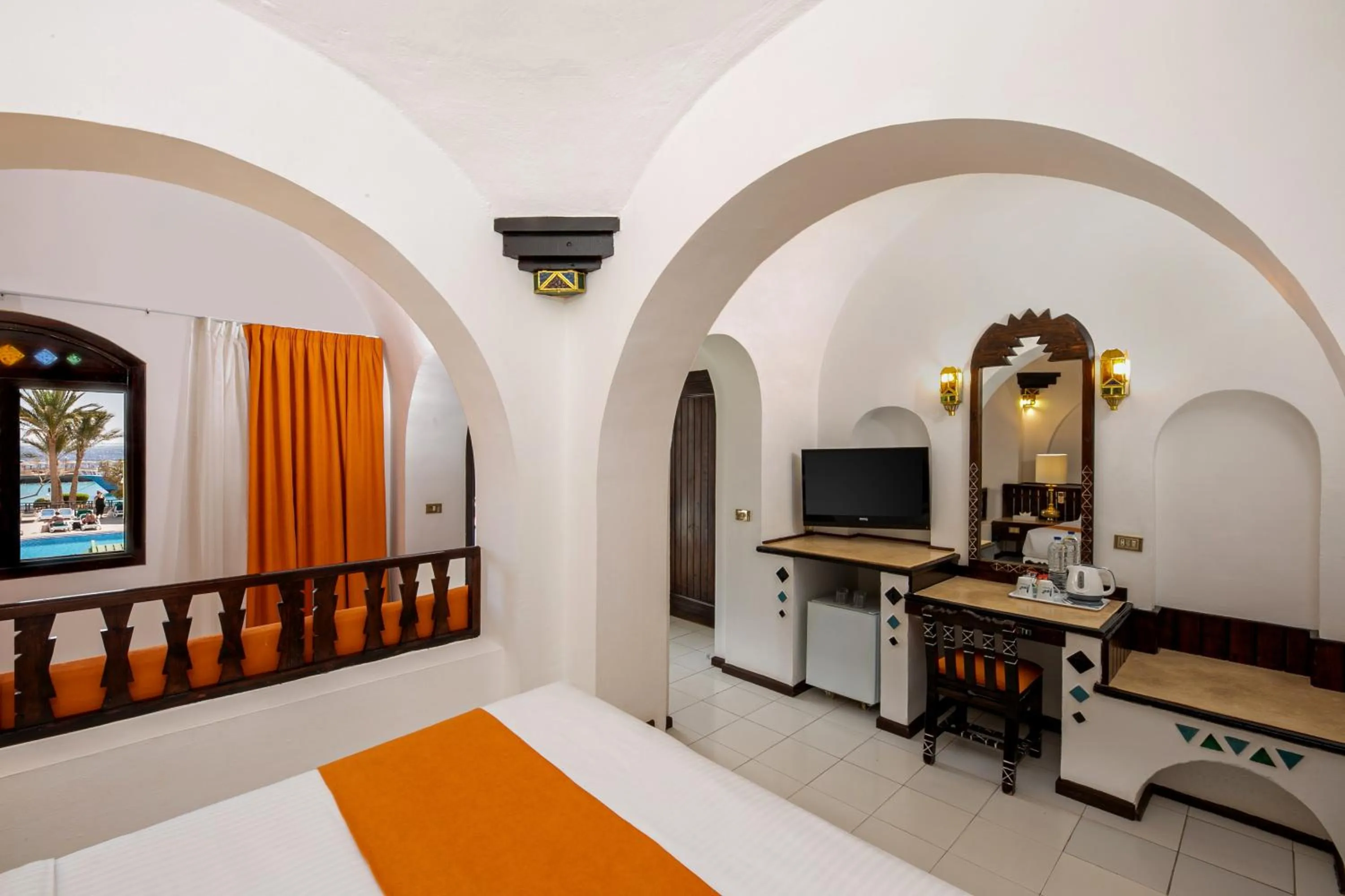 Photo of the whole room, Bed in Arabella Azur Resort