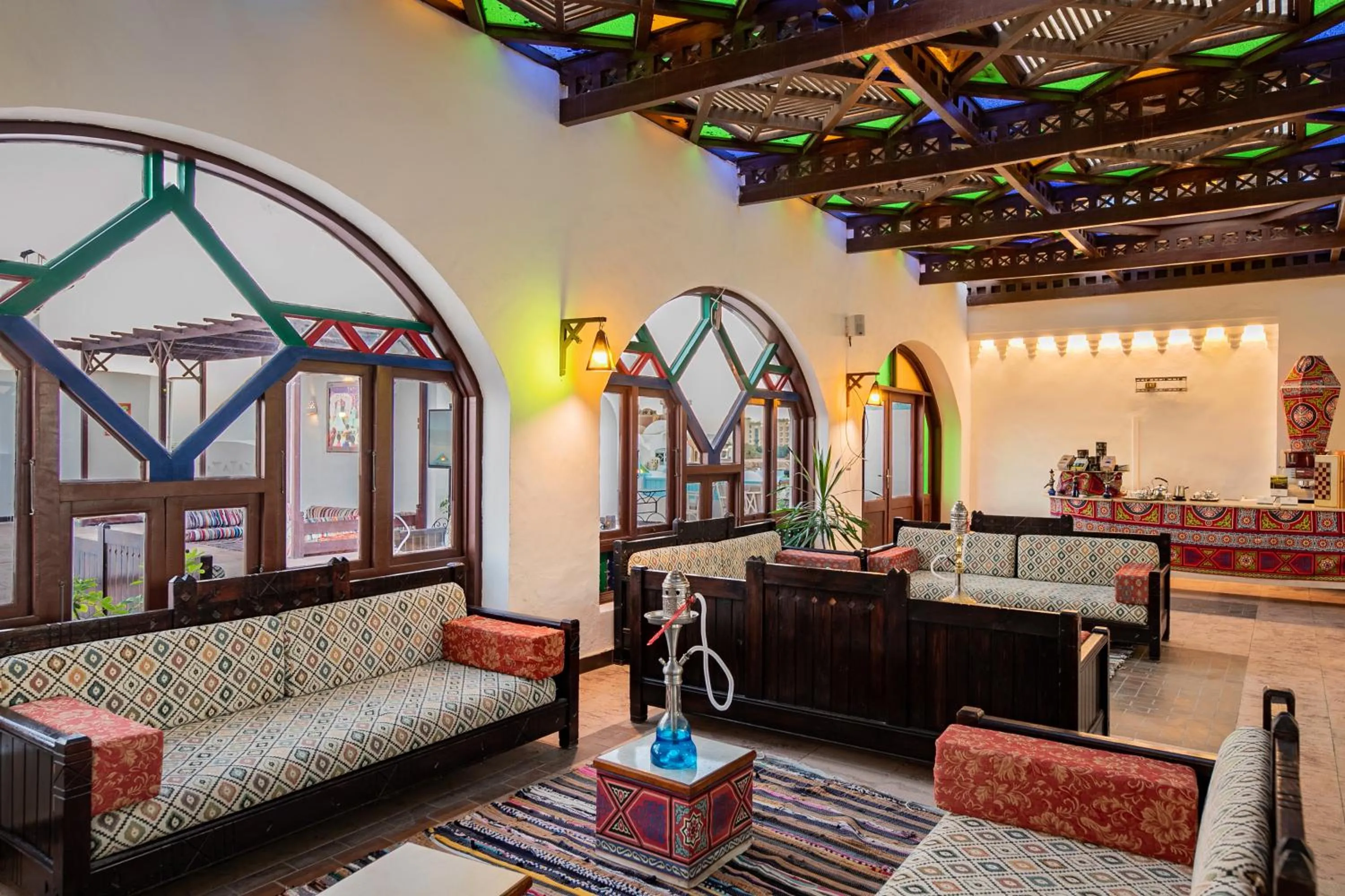 Seating area in Arabella Azur Resort