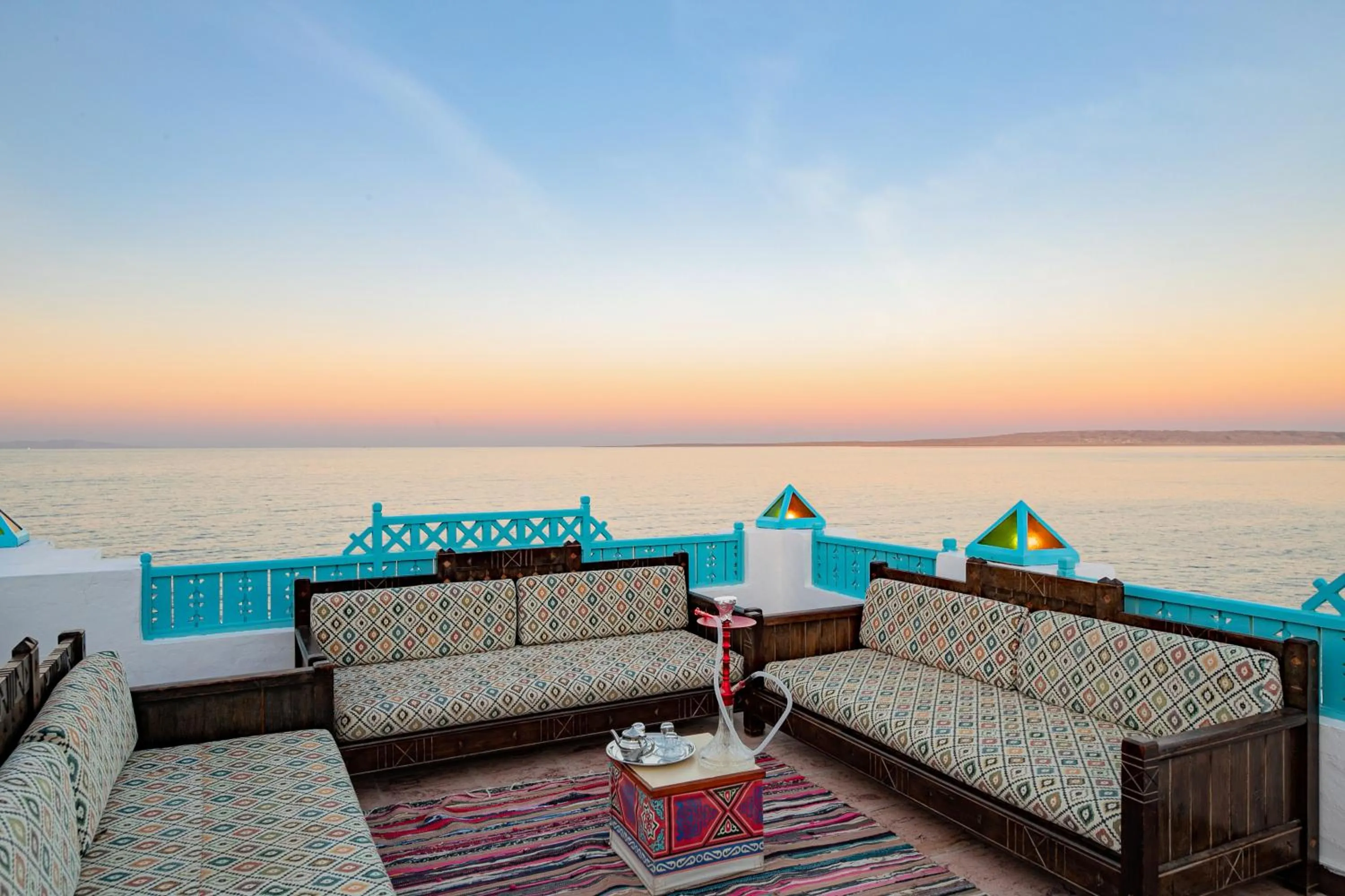 Seating area in Arabella Azur Resort