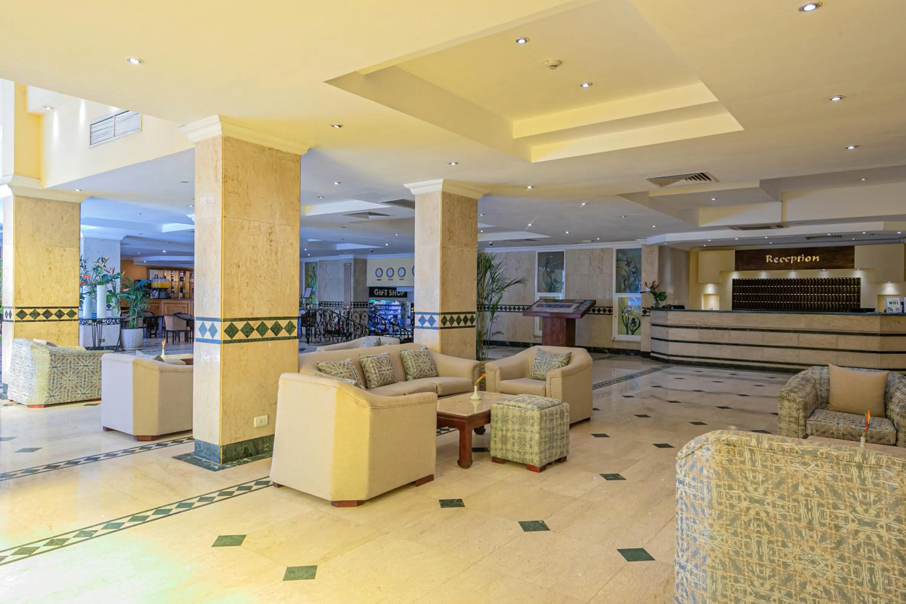 Seating area in Bel Air Azur Resort (Adults Only)