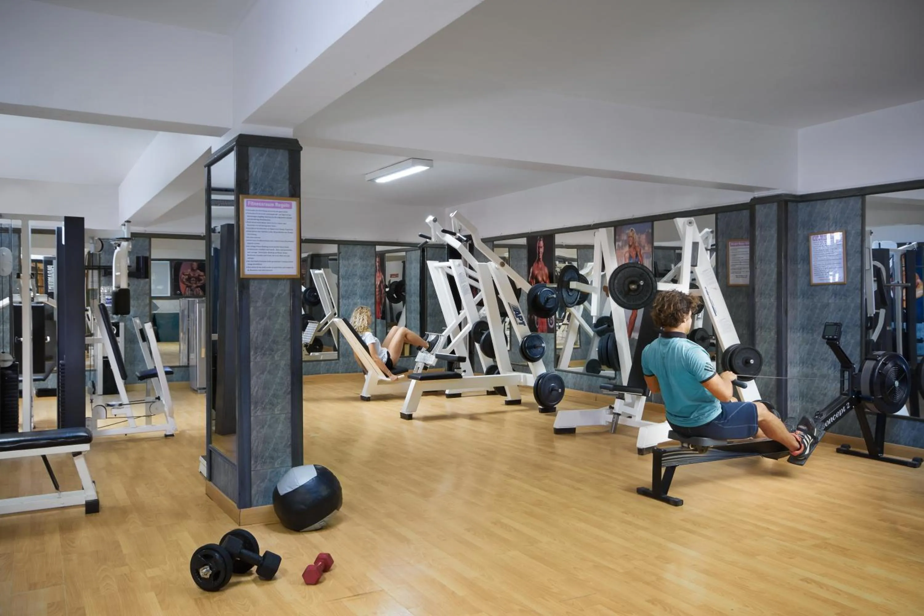 Fitness centre/facilities in Bel Air Azur Resort (Adults Only)