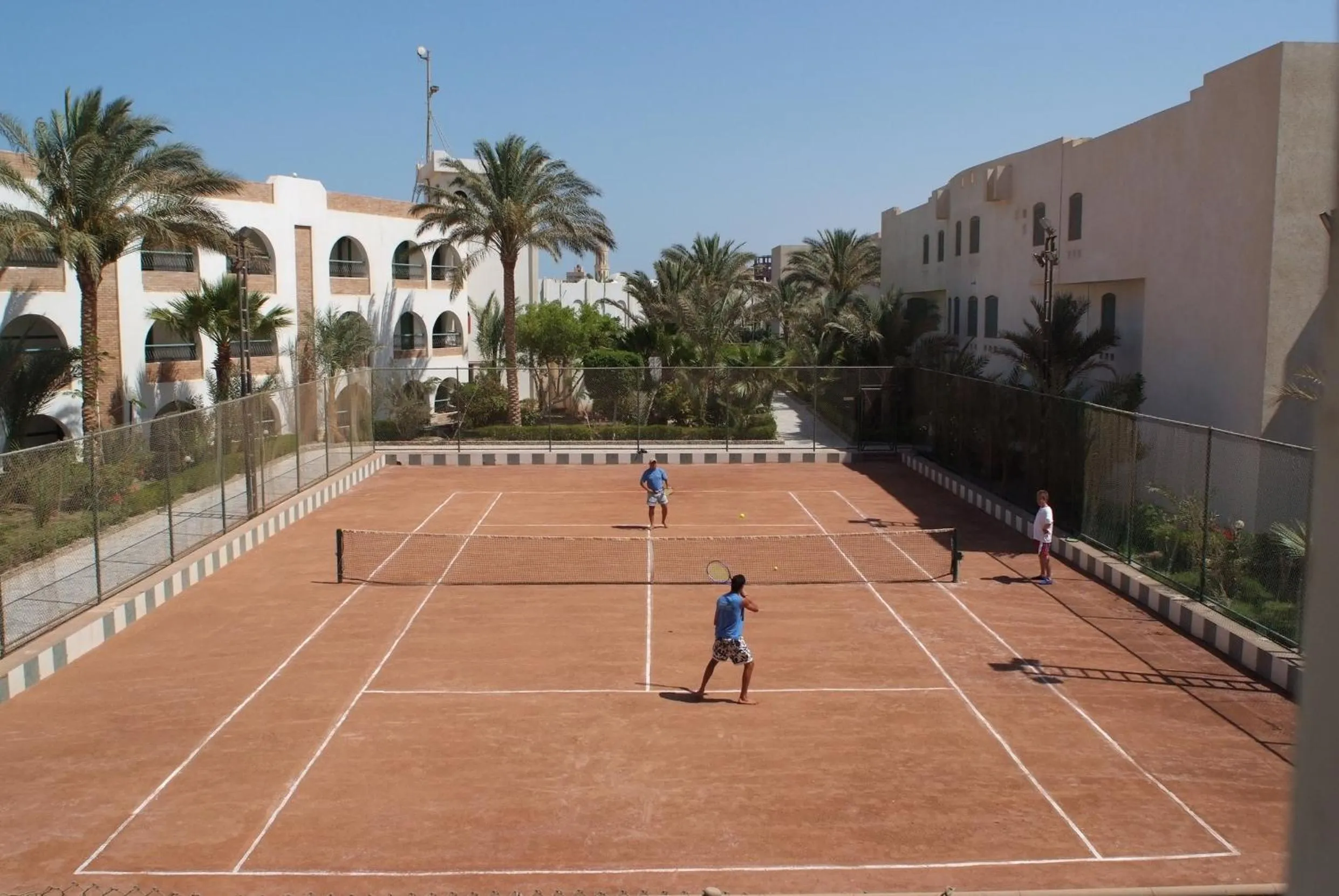 Tennis court in Bel Air Azur Resort (Adults Only)