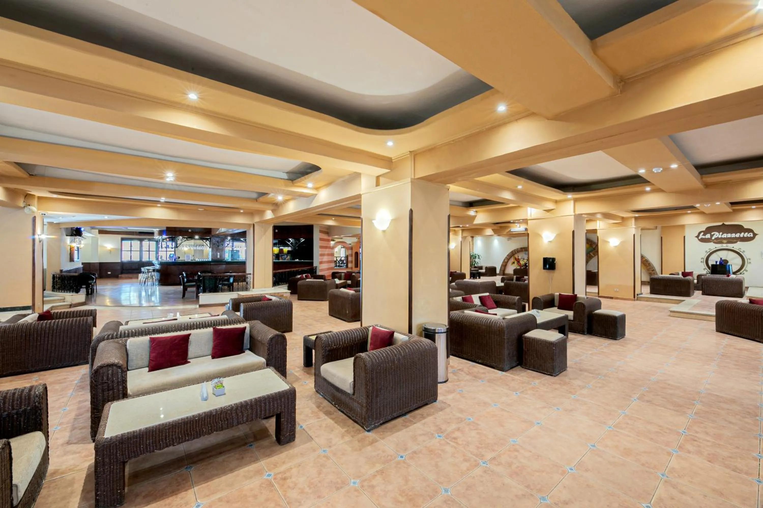 Seating area in Giftun Azur Resort