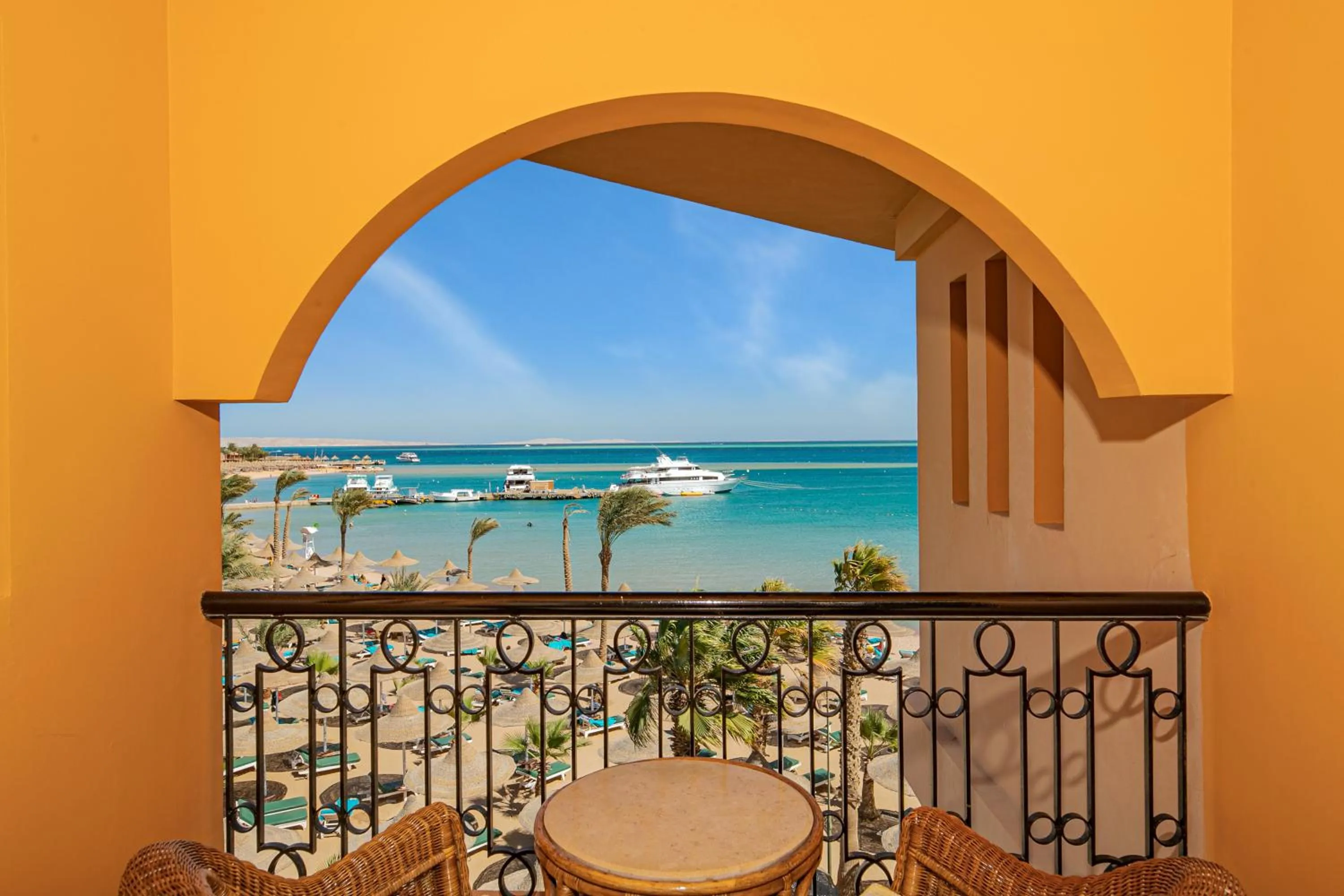 Balcony/Terrace in Giftun Azur Resort