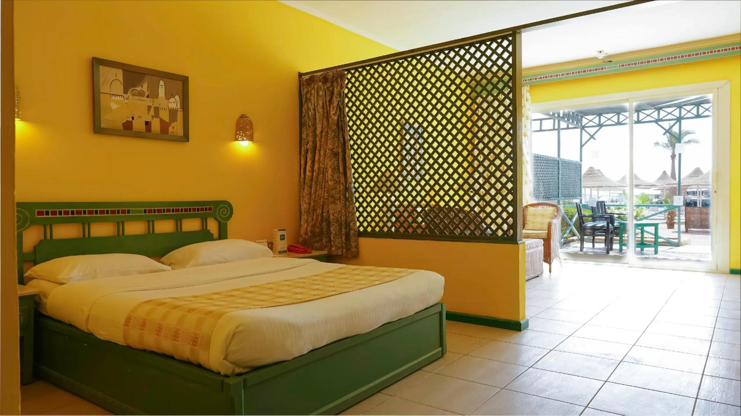 Bed in Giftun Azur Resort