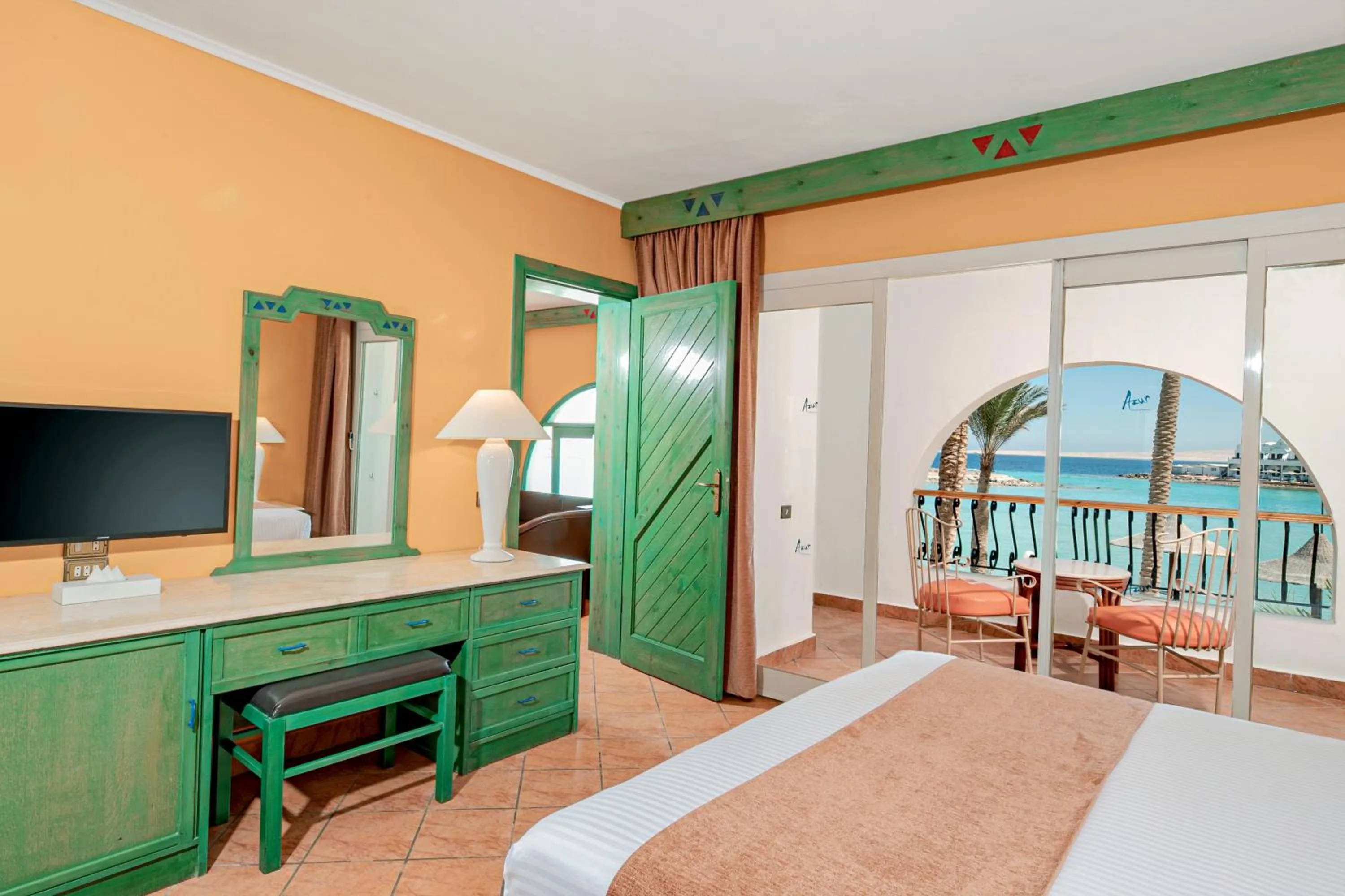 Bedroom in Arabia Azur Resort