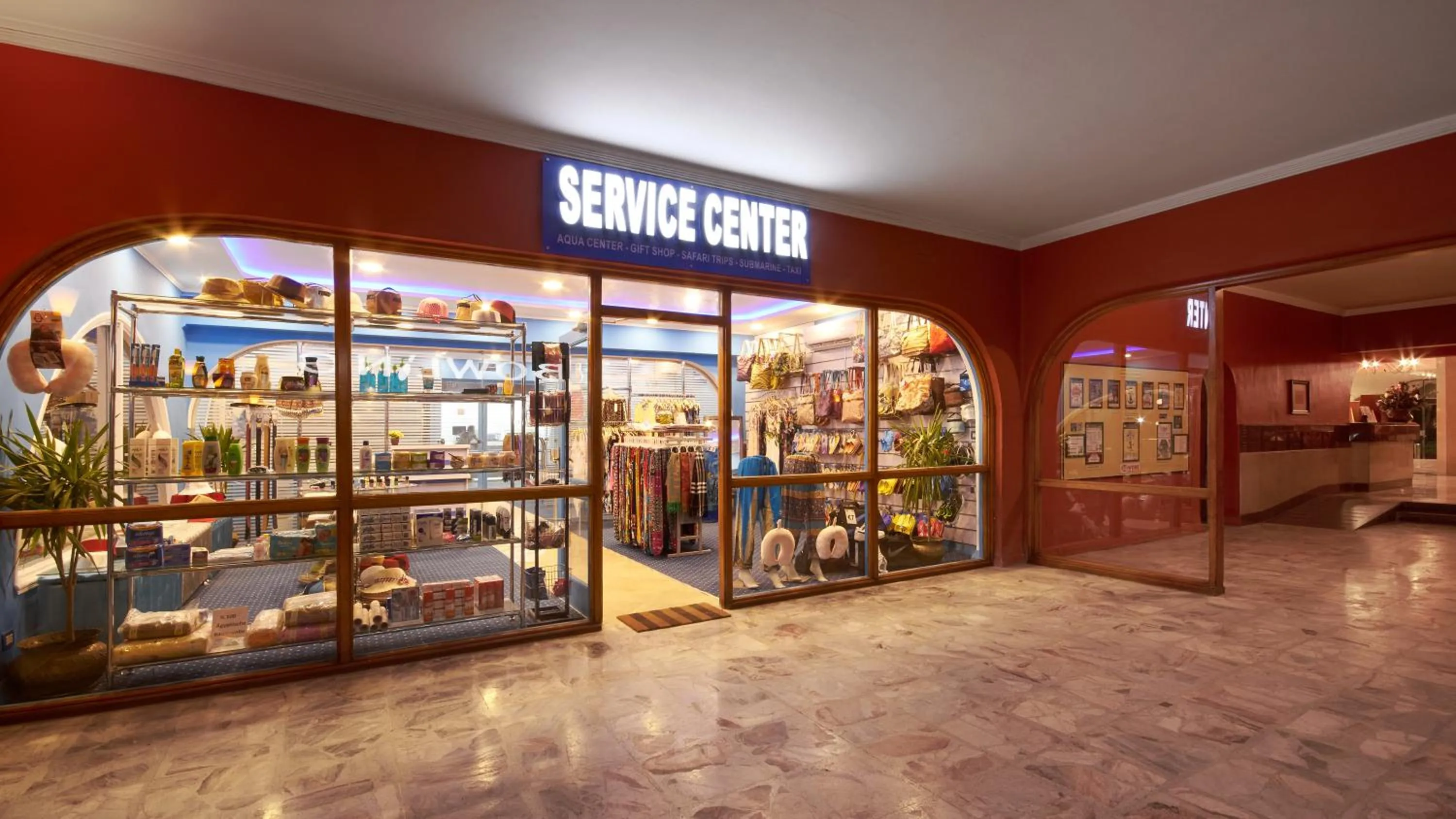 Shopping Area in Arabia Azur Resort