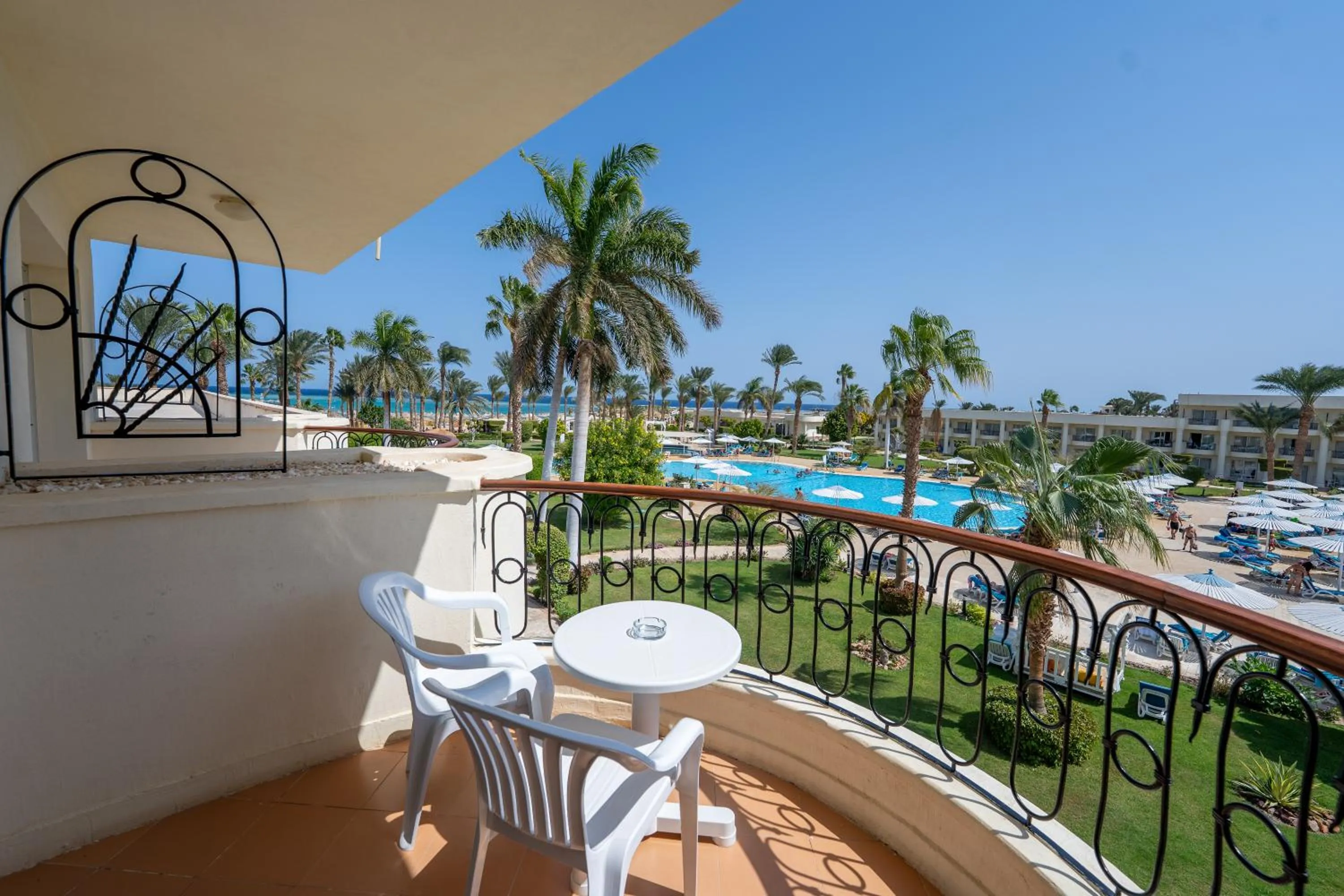 Pool view in JAZ Royal Palmariva