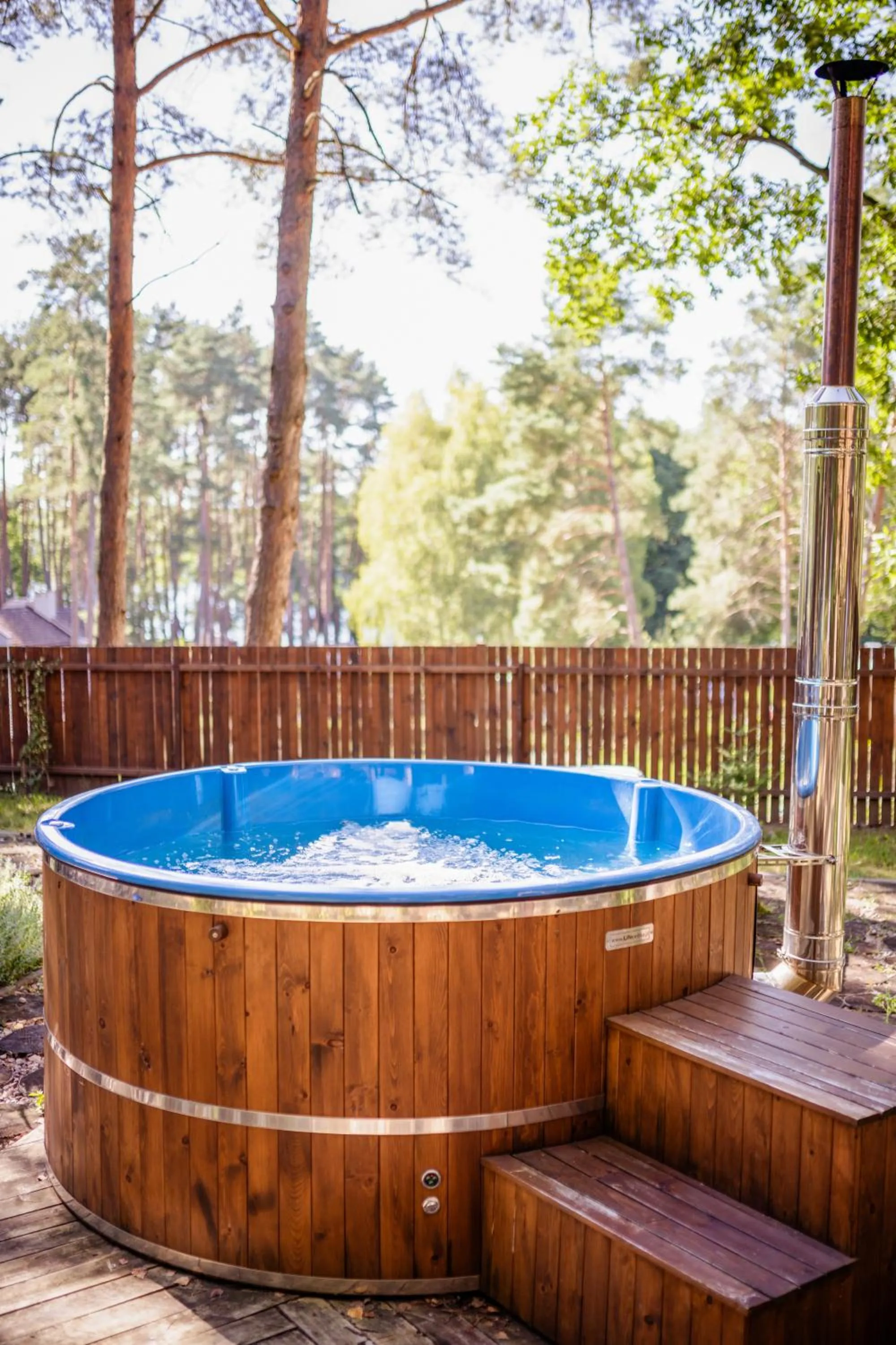 Natural landscape in Zacisze,pl Domki Premium i Bungalowy Deluxe nad Jeziorem Łagowskim