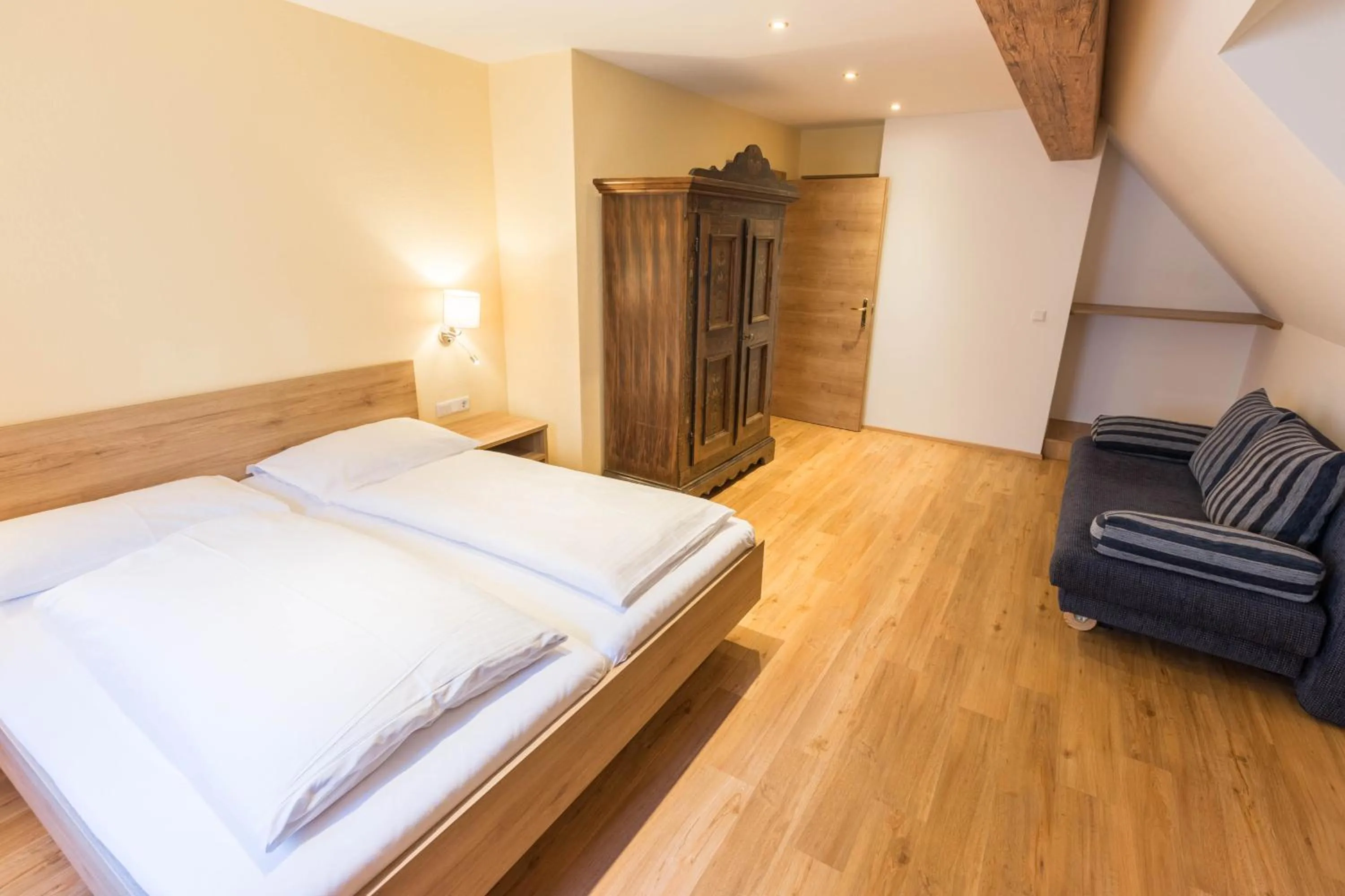 Bed in Hotel Weissenstein