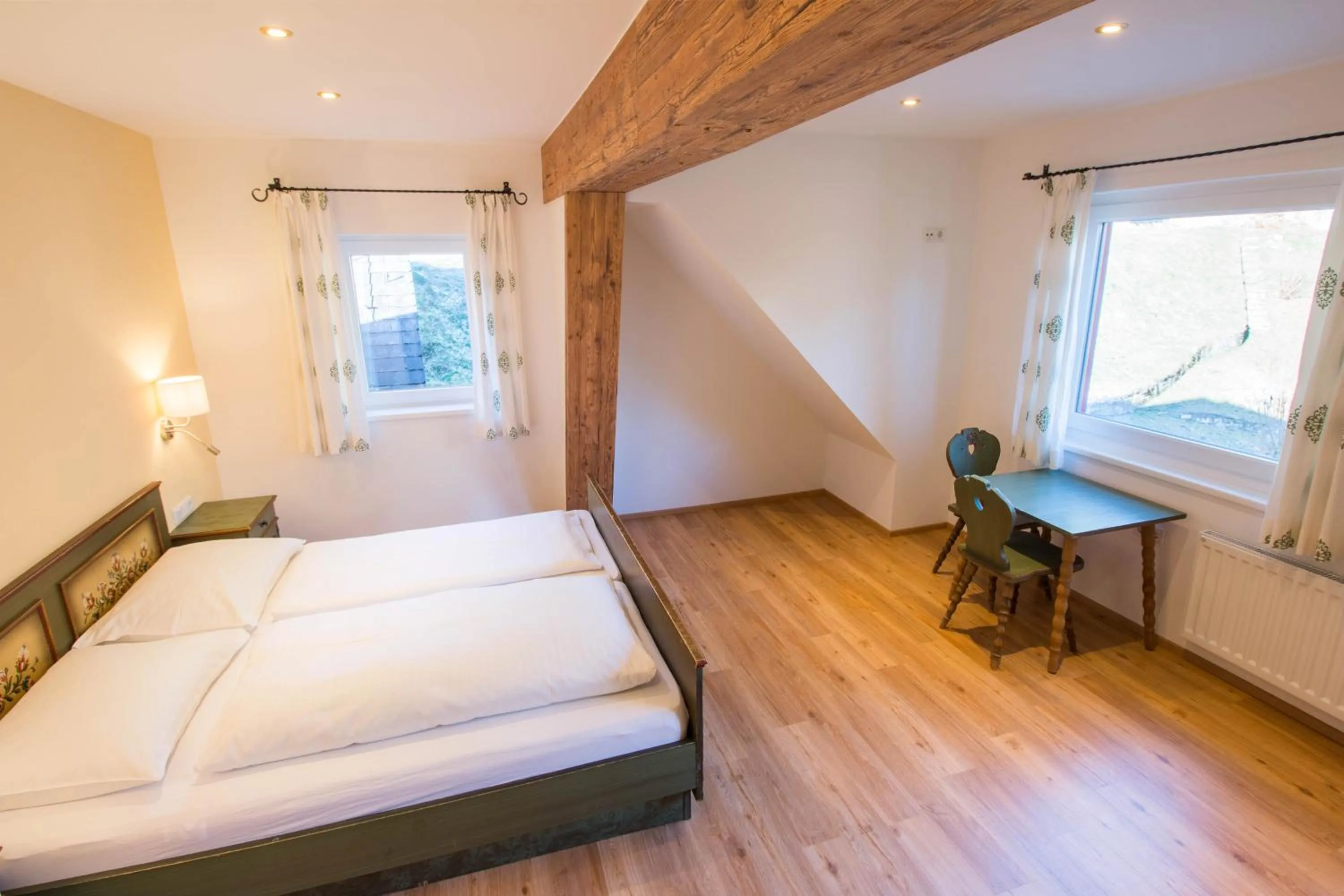 Bed in Hotel Weissenstein