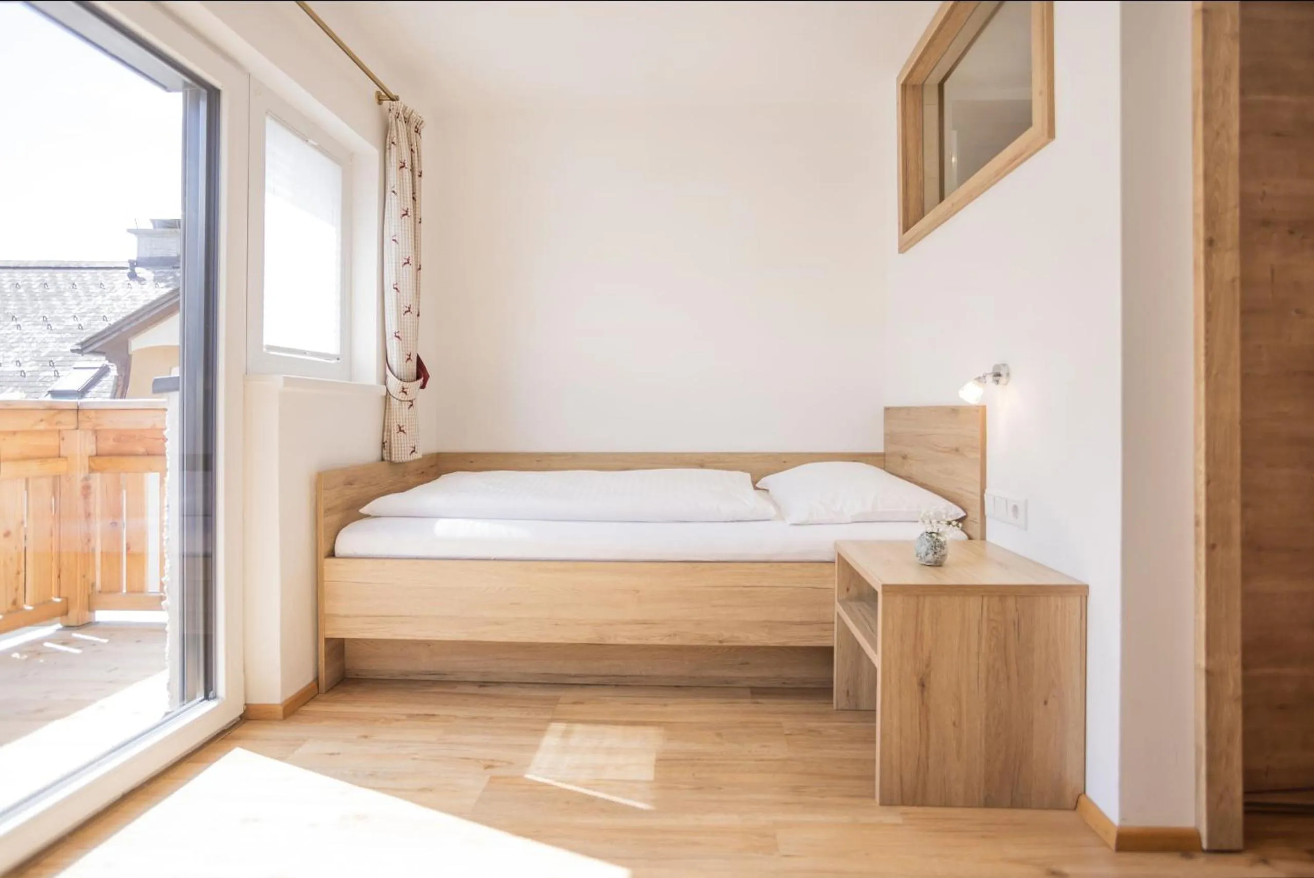 Bed in Hotel Weissenstein