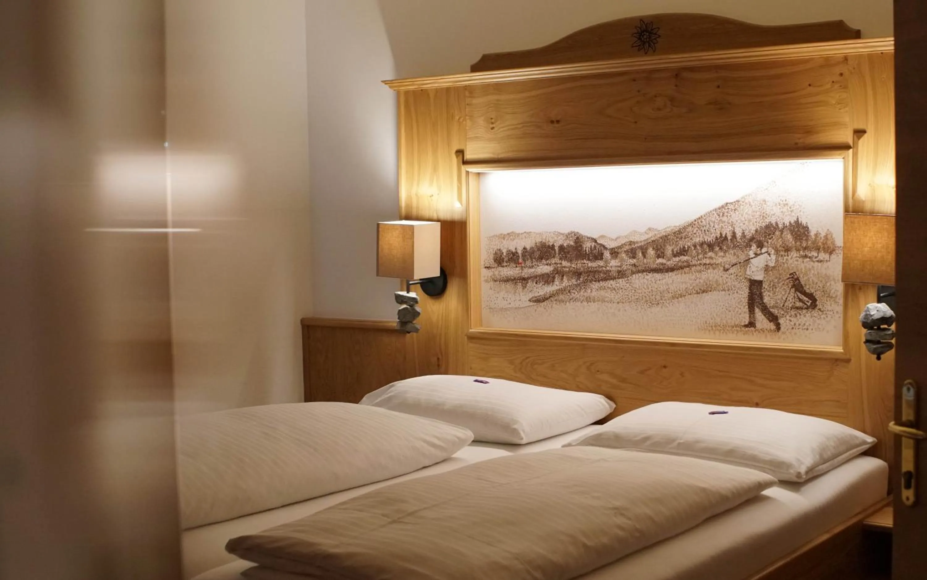 Photo of the whole room, Bed in Hotel Weissenstein