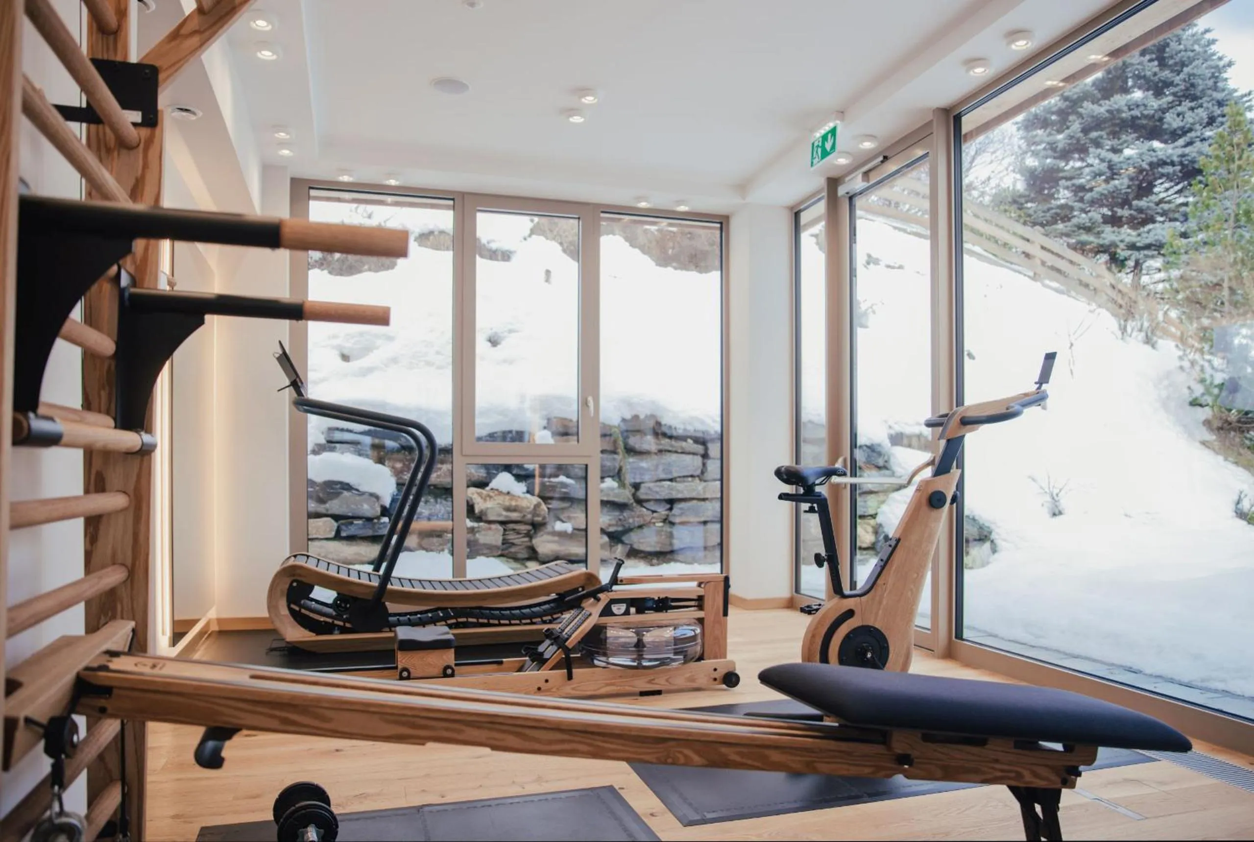 Fitness centre/facilities in Hotel Weissenstein