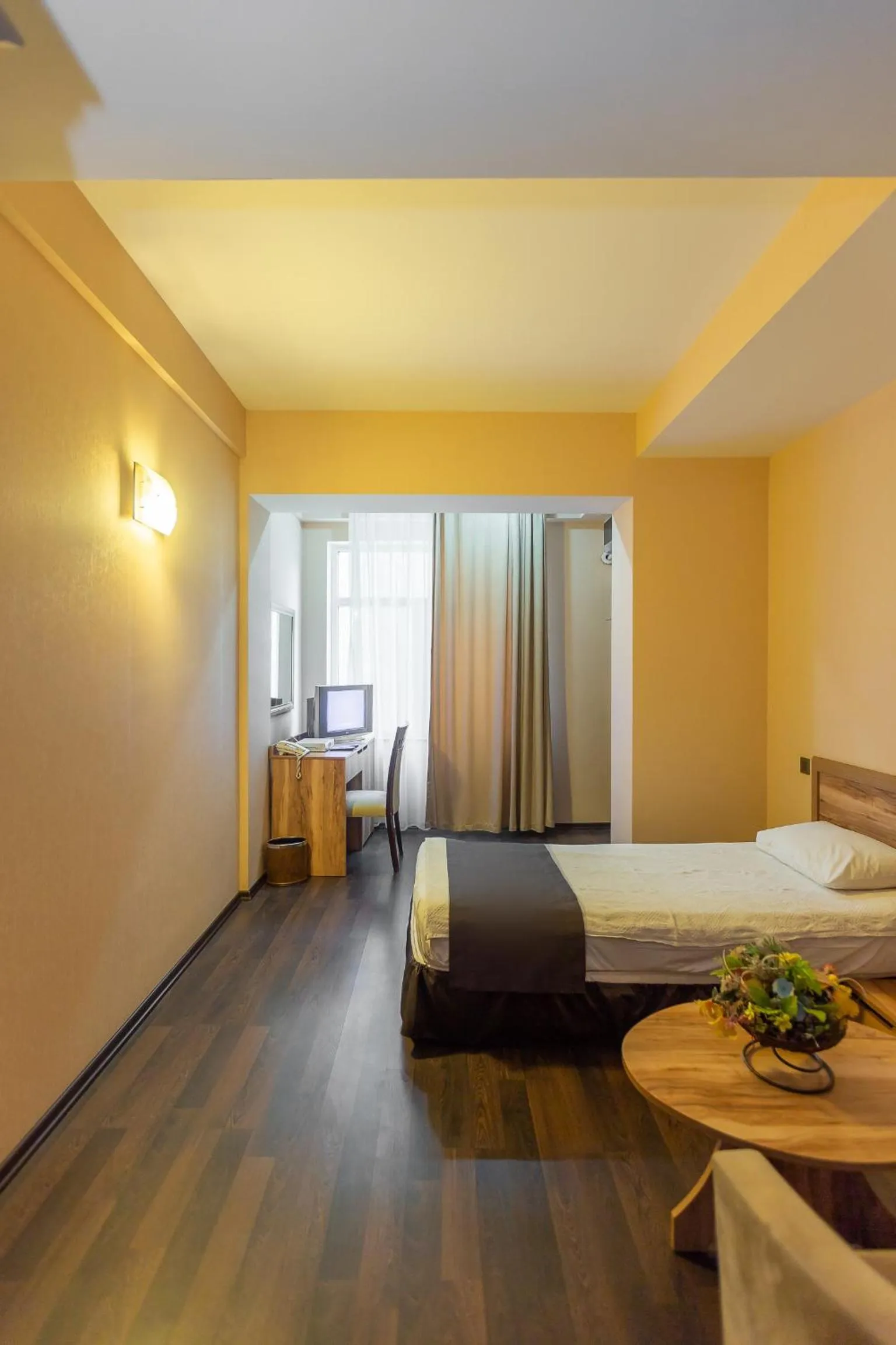 Bed in Diplomat Hotel Baku