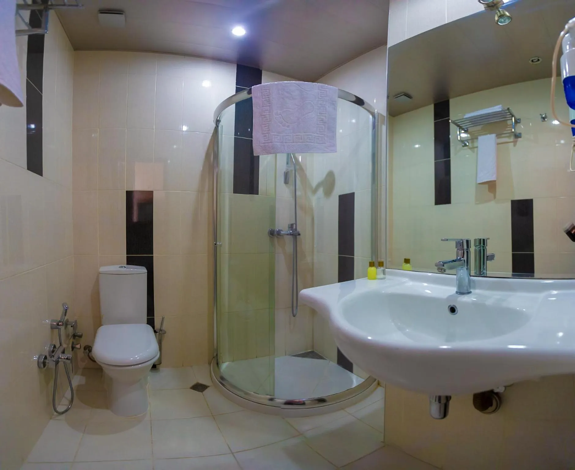 Shower in Diplomat Hotel Baku