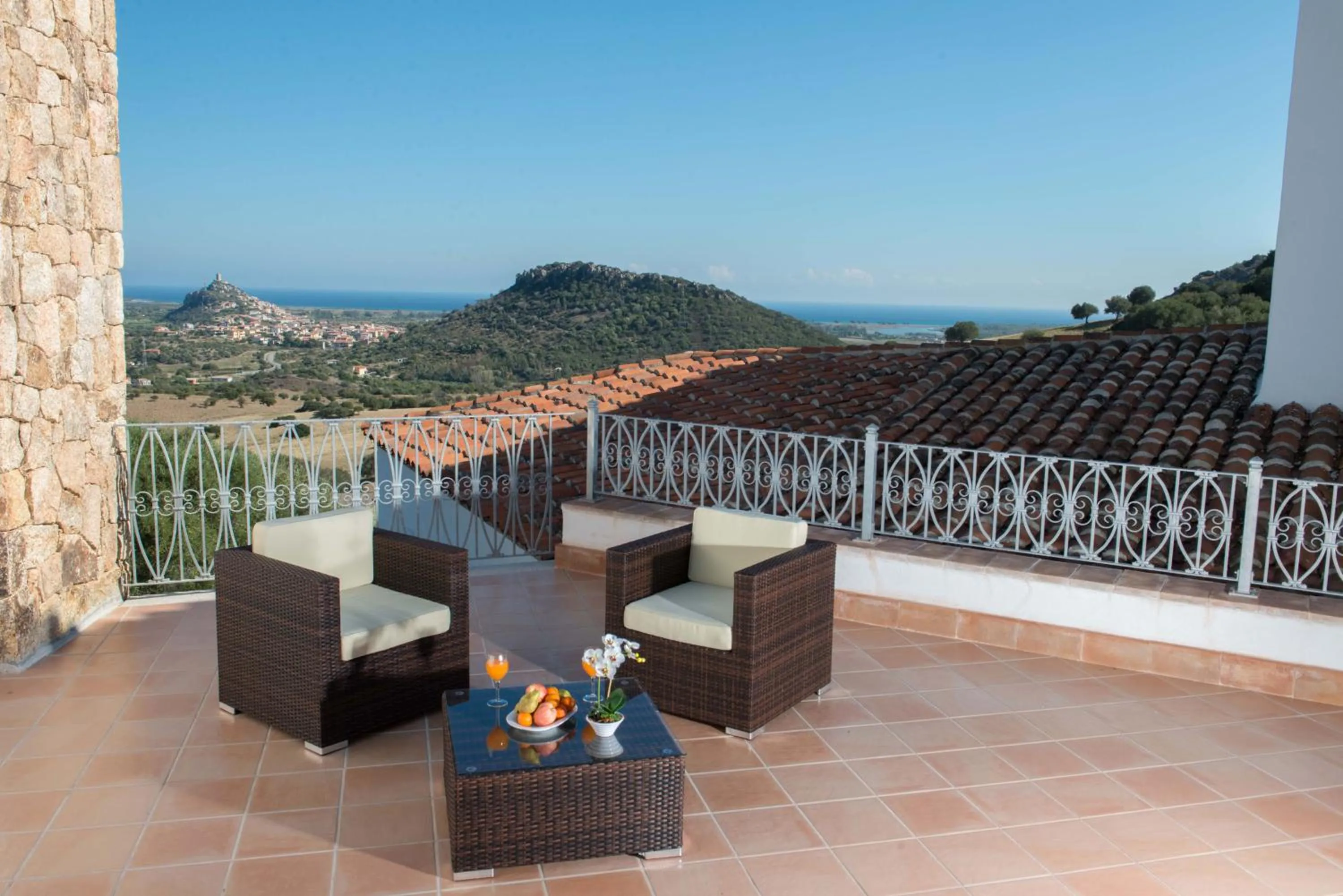 Balcony/Terrace in Tenuta Su Vrau