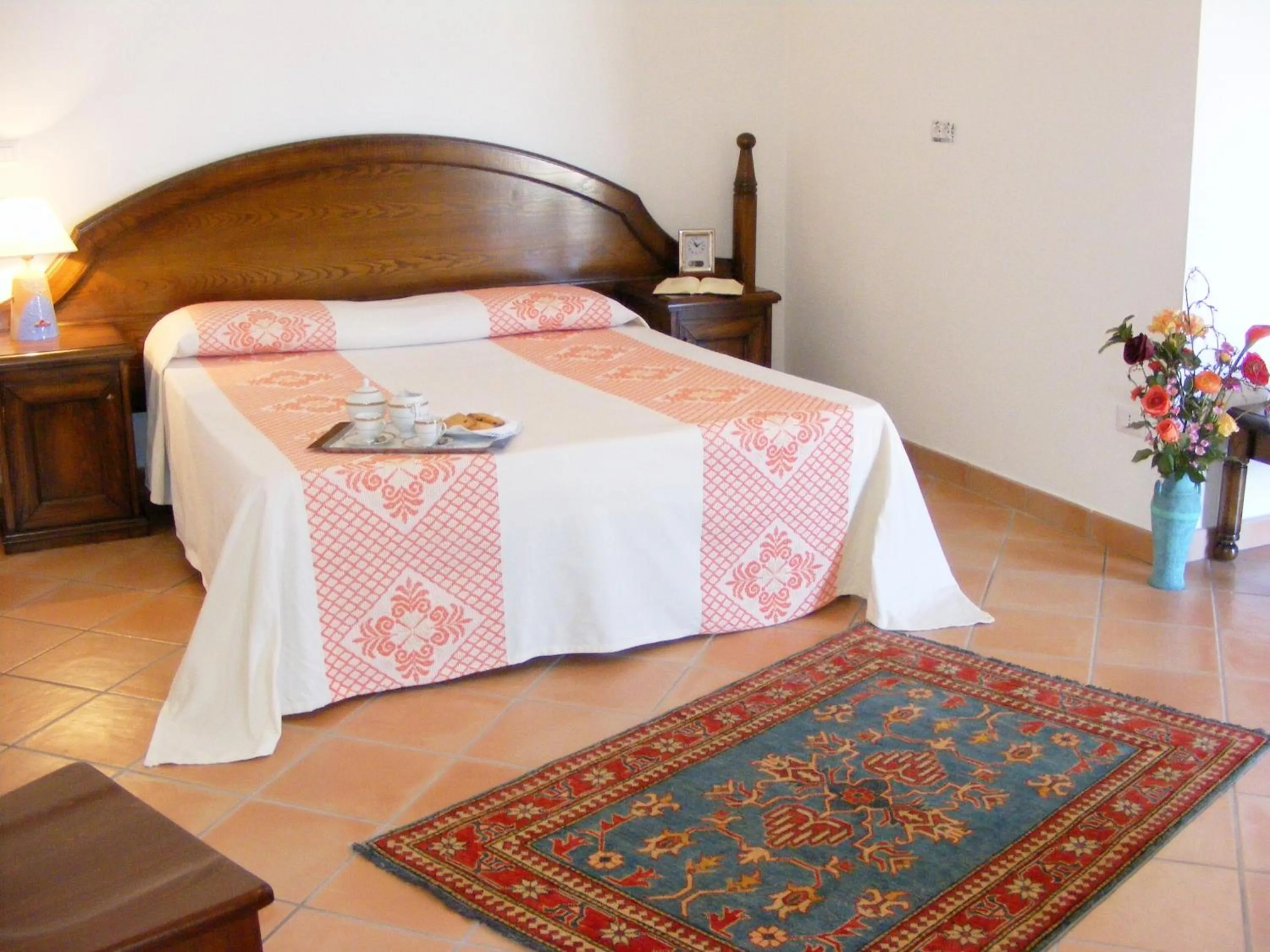 Bedroom, Bed in Tenuta Su Vrau