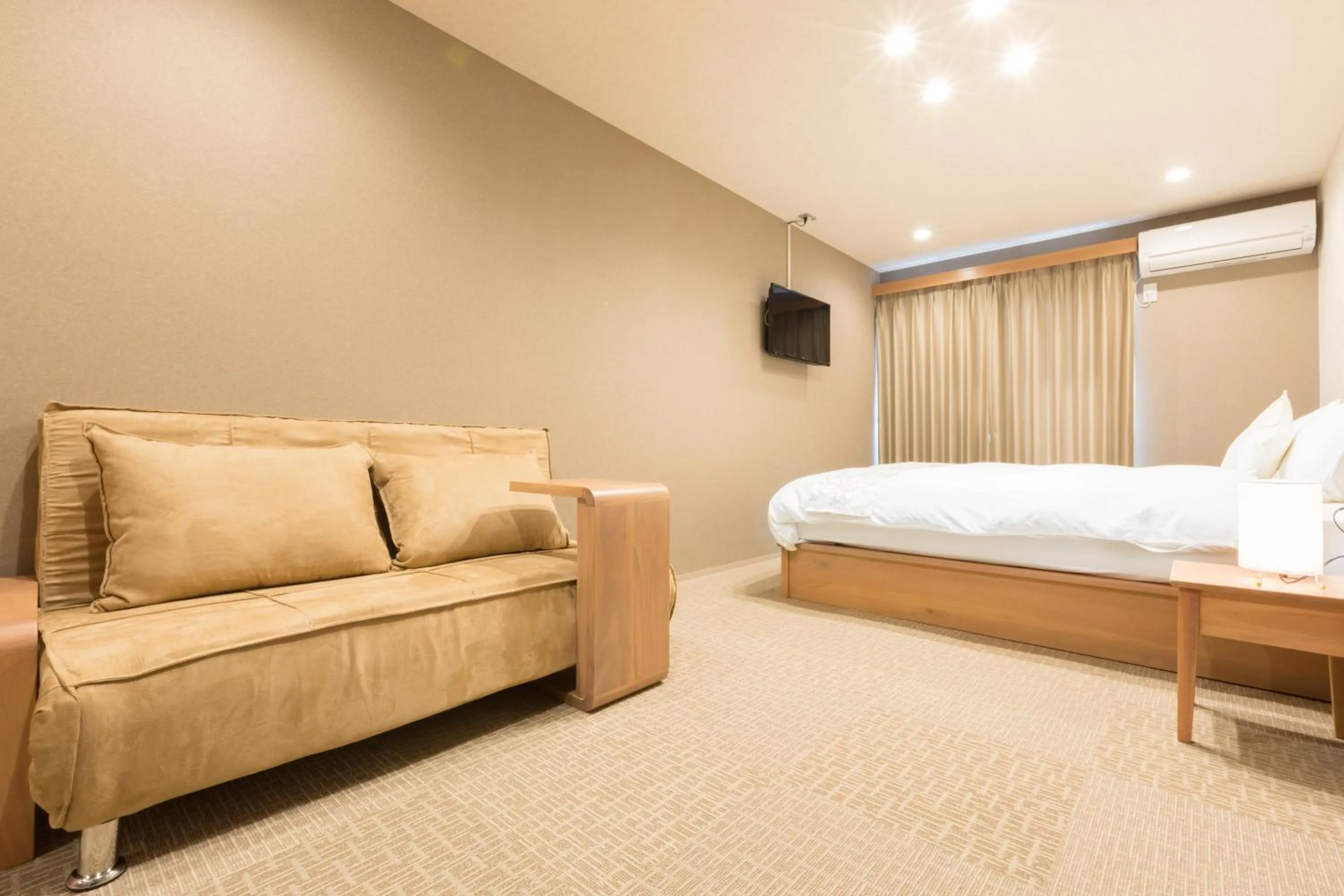 Living room, Bed in Stay SAKURA Kyoto Nijo Seasons