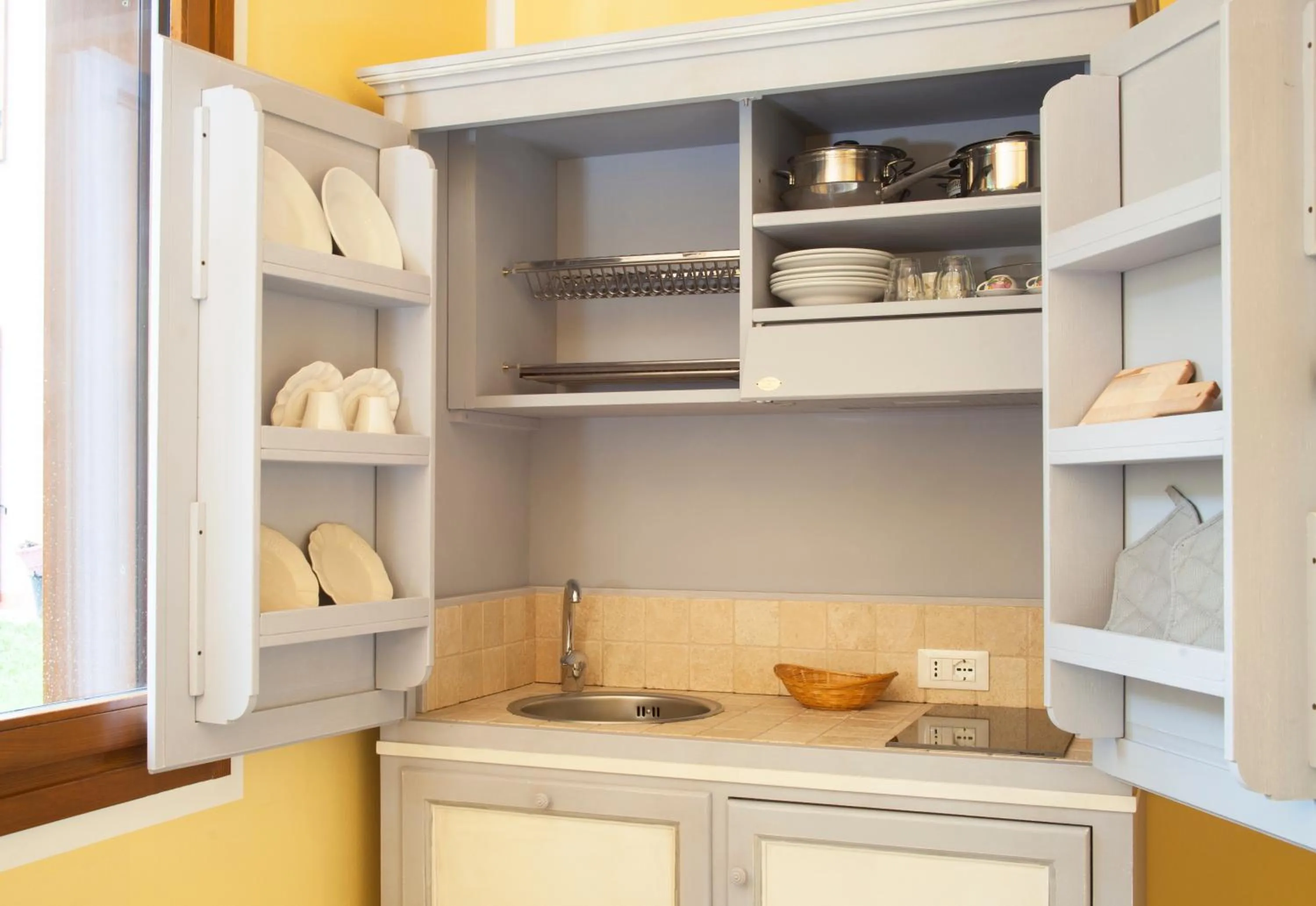Kitchen or kitchenette in Agriturismo Il Cavicchio