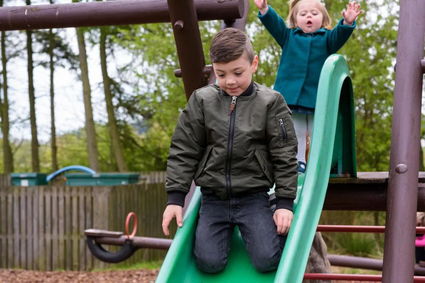 Children play ground in Forbes of Kingennie