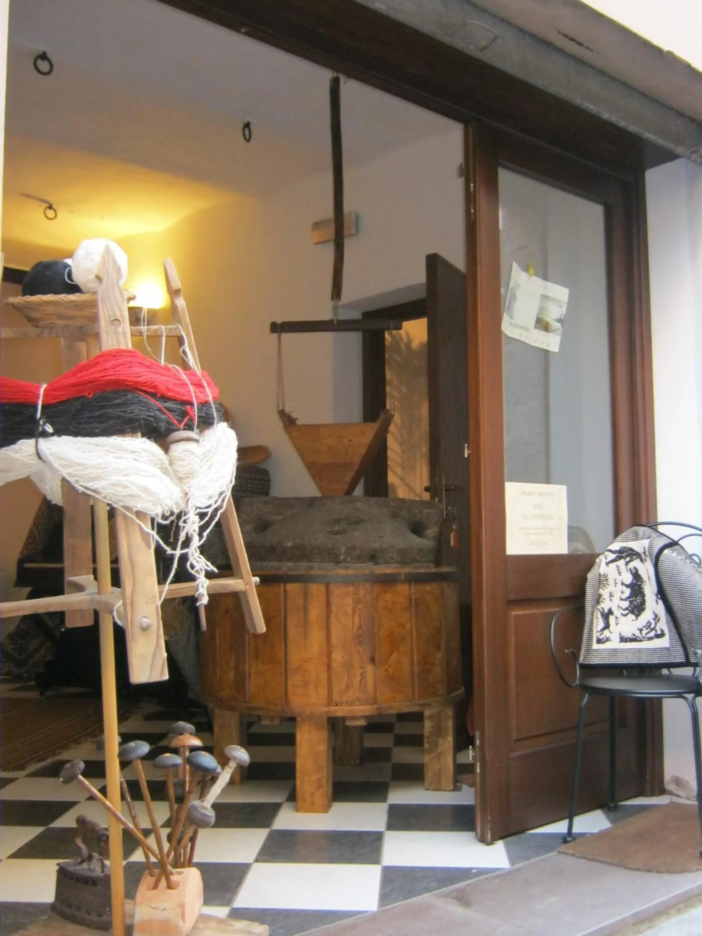 Lobby or reception, Bed in Su Cantaru Guesthouse