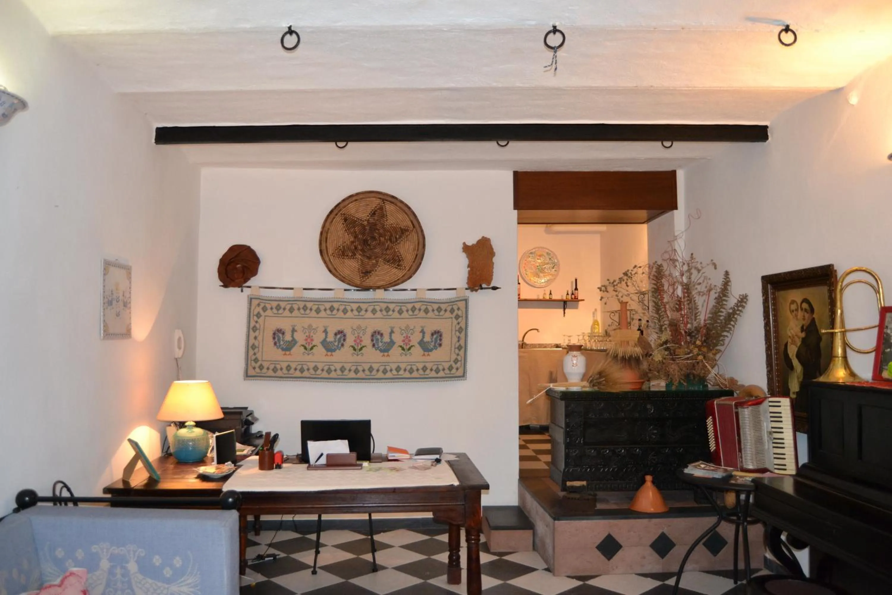 Lobby or reception in Su Cantaru Guesthouse