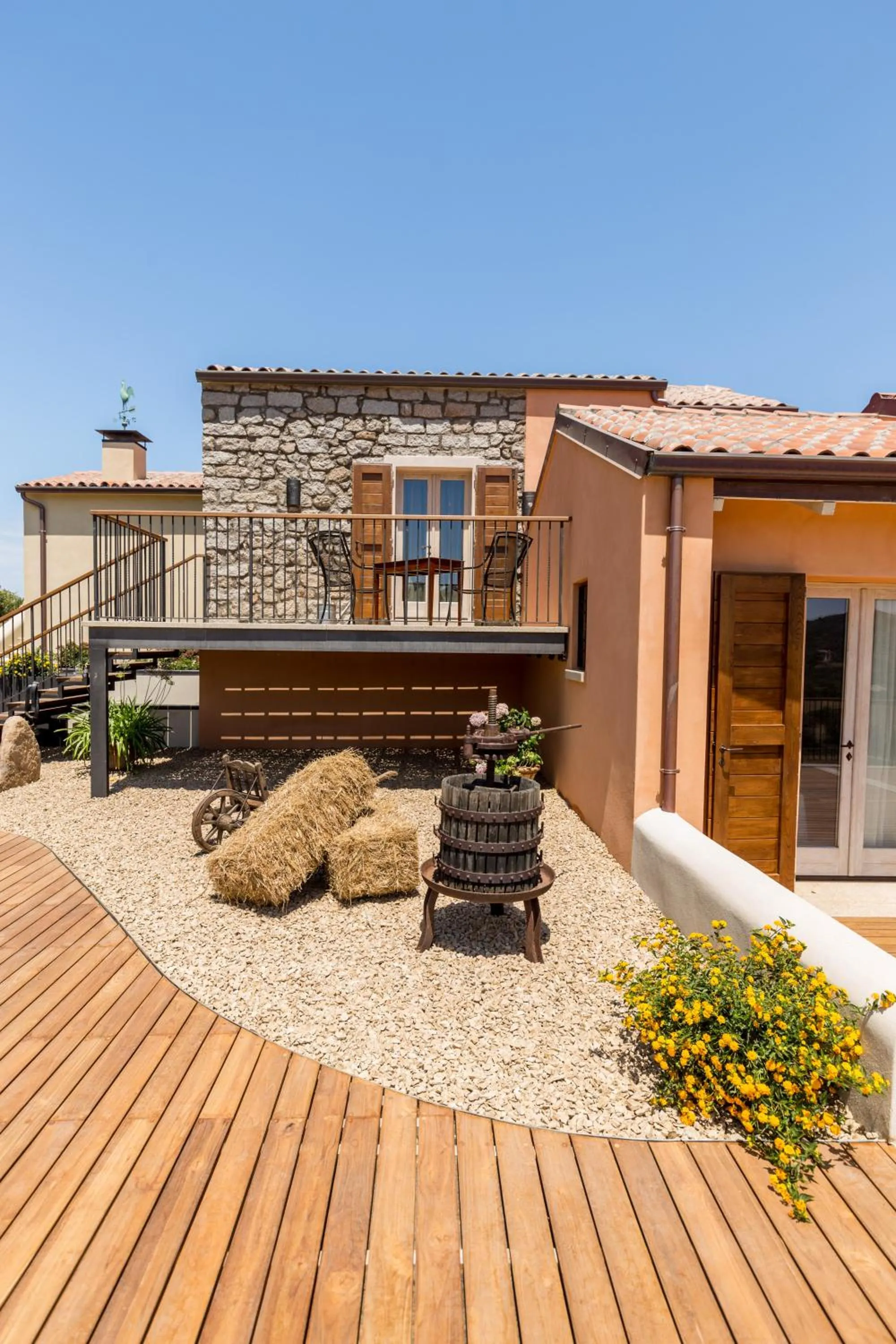 Property building in Tenuta Petra Bianca
