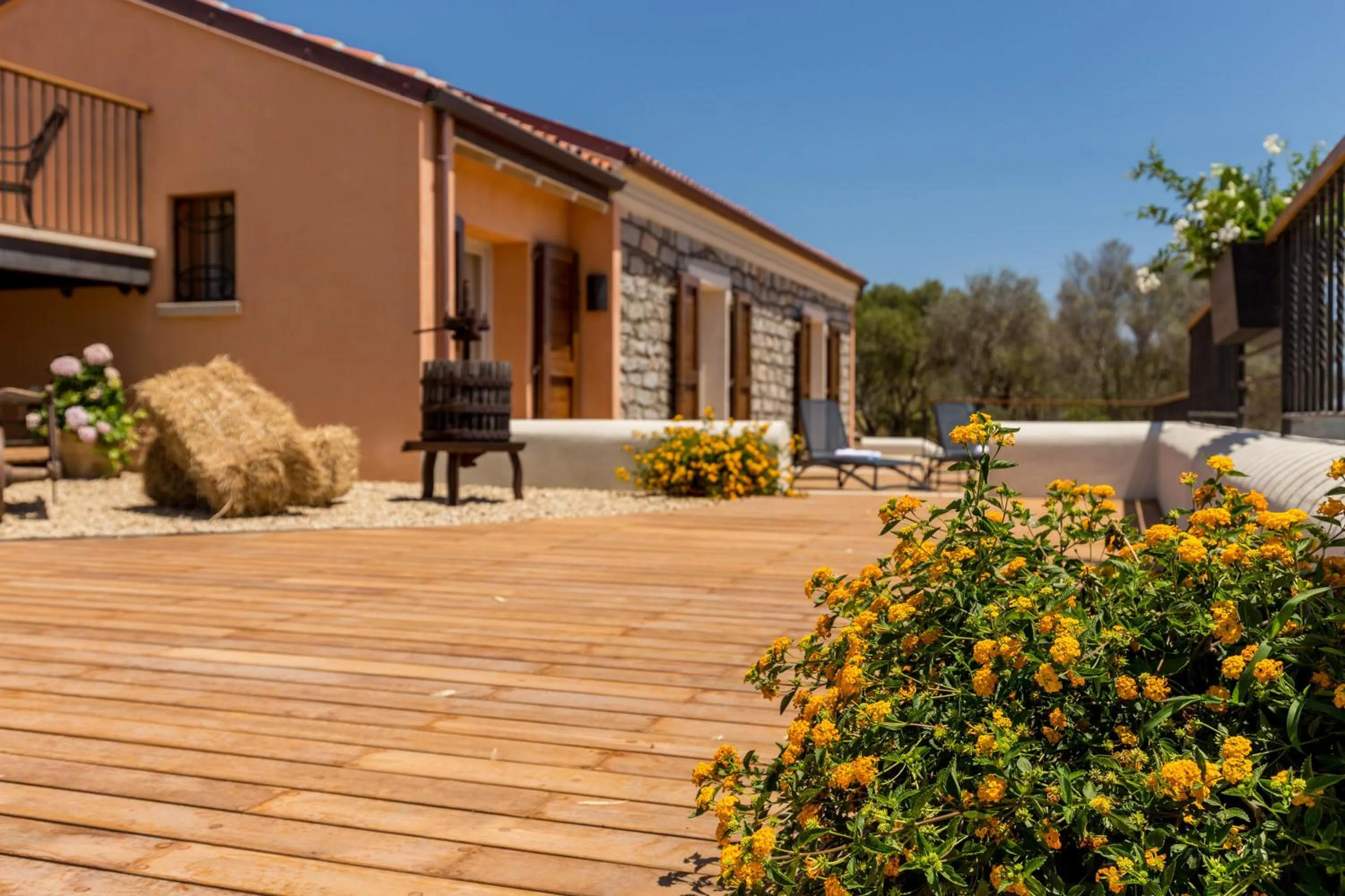 Patio in Tenuta Petra Bianca
