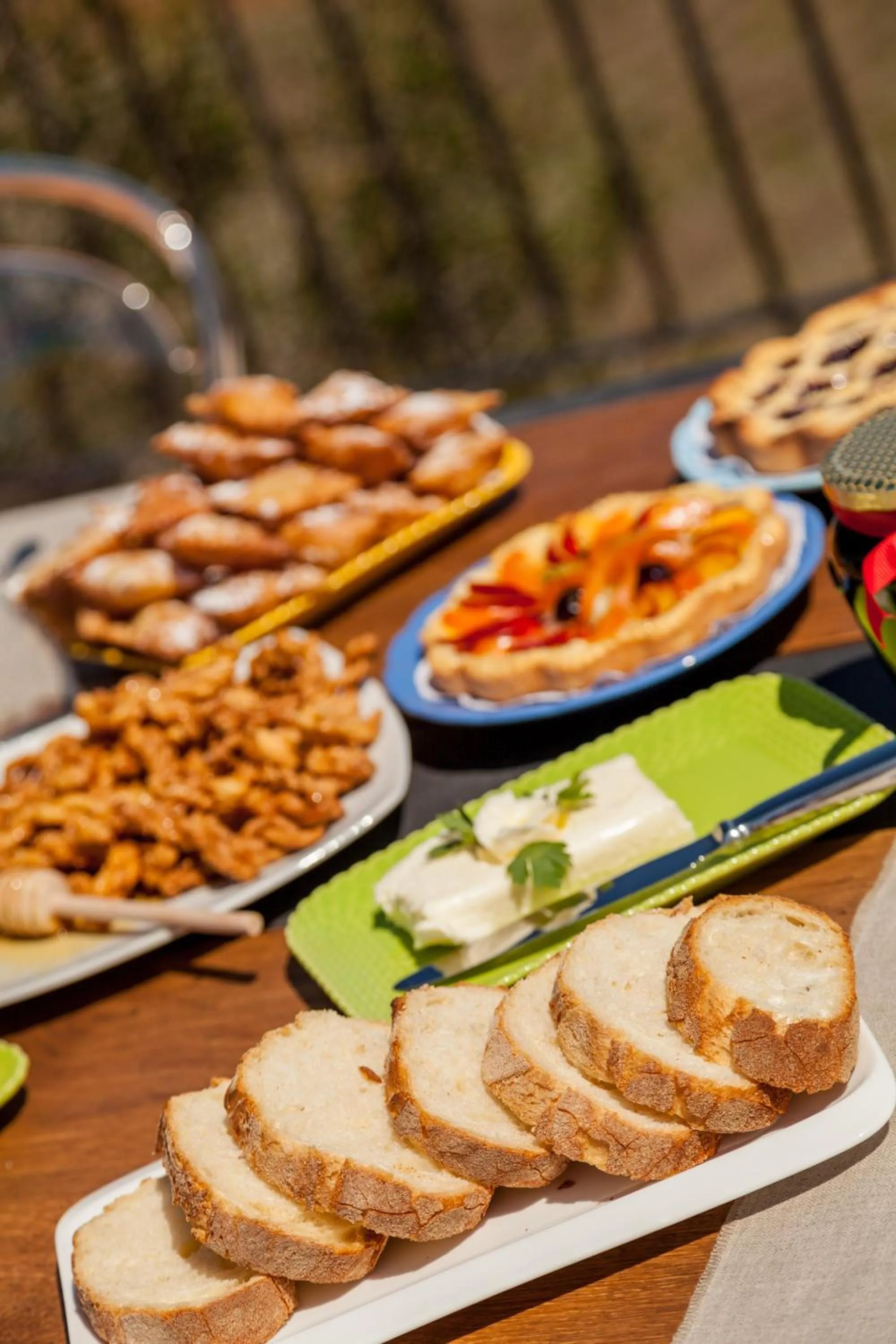 Breakfast in Tenuta Petra Bianca