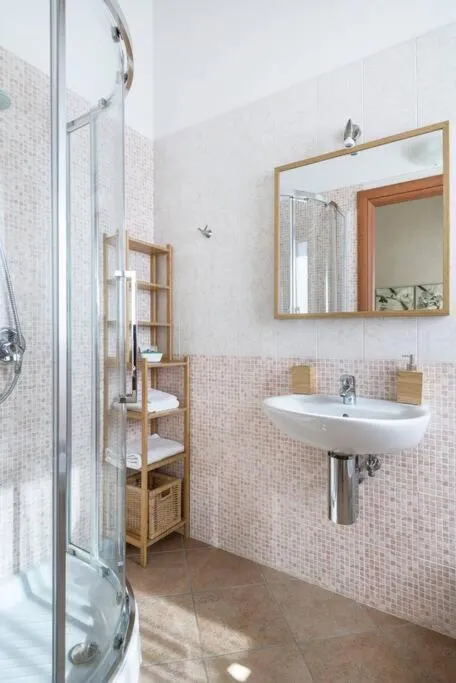 Shower in Agriturismo Ai Carpini