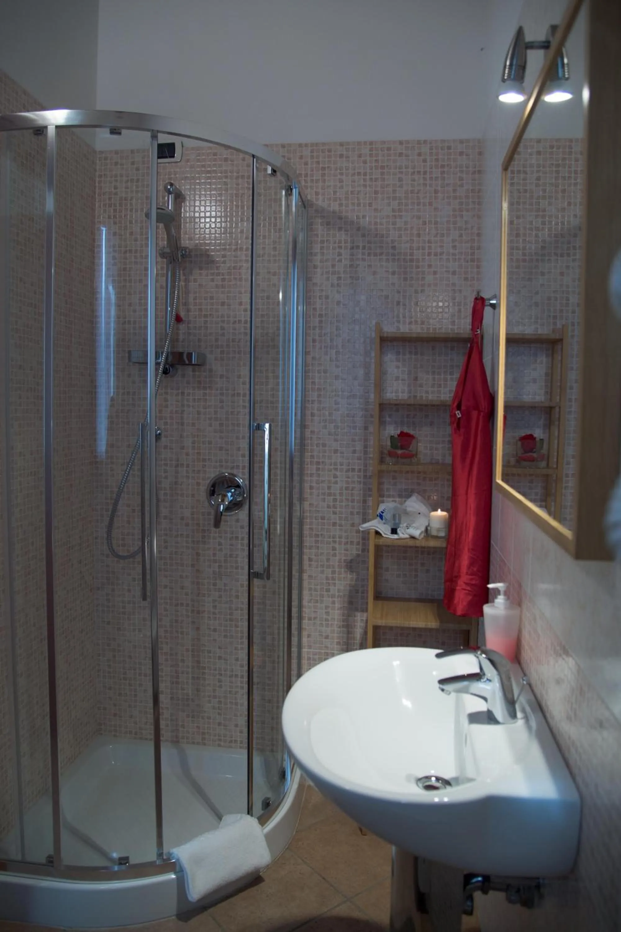 Shower in Agriturismo Ai Carpini