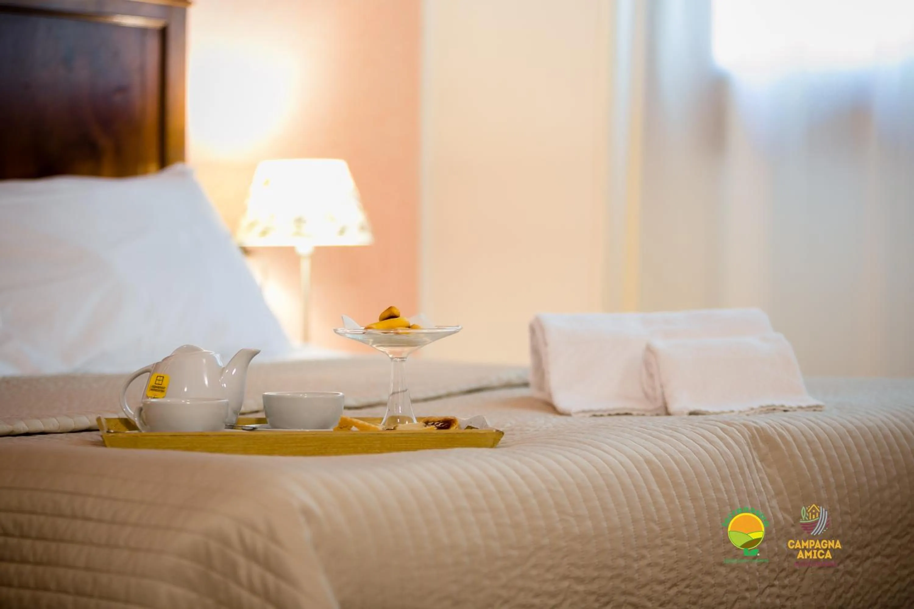 Decorative detail, Bed in Agriturismo Ai Carpini