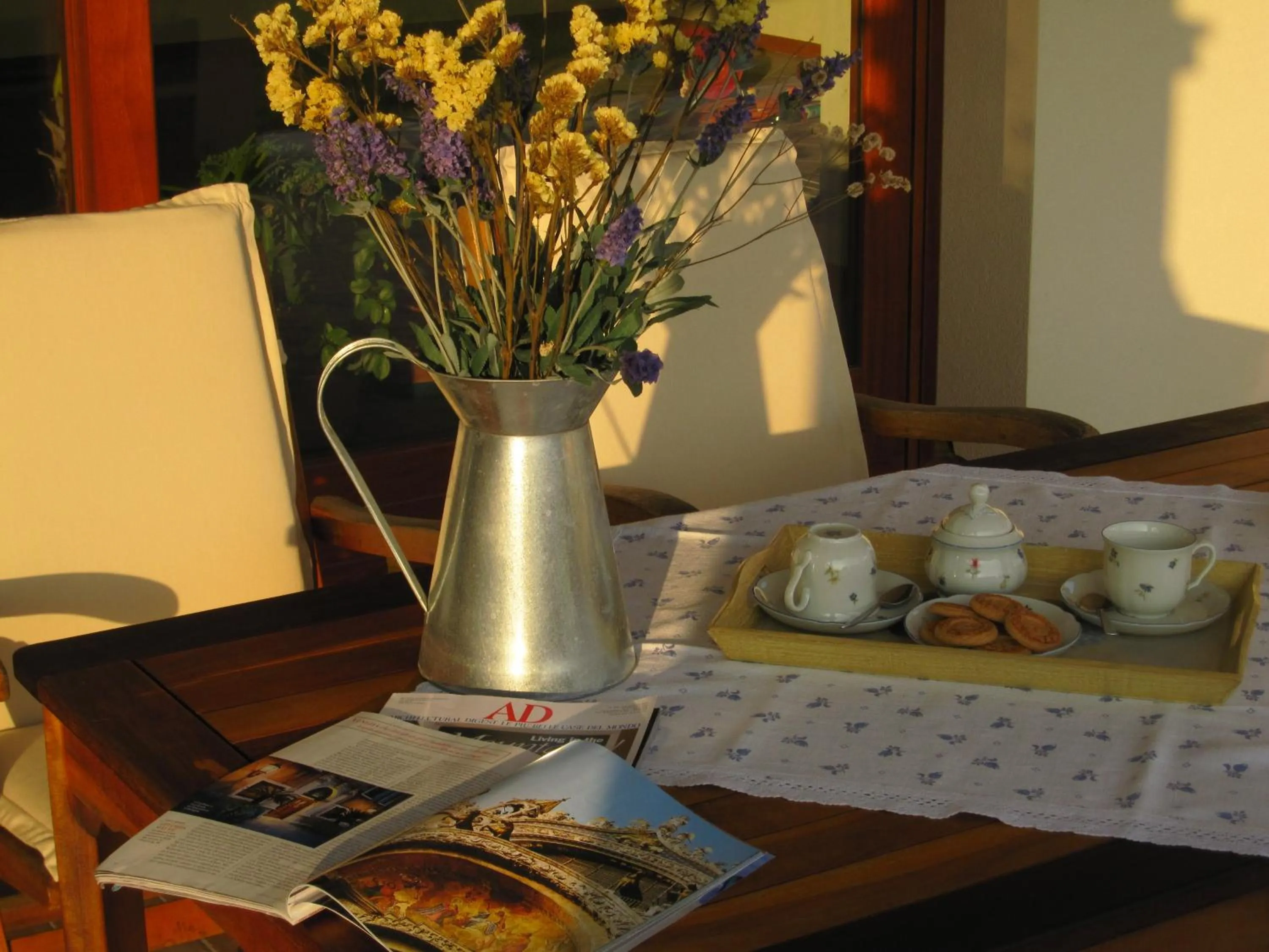 Patio in Agriturismo Ai Carpini