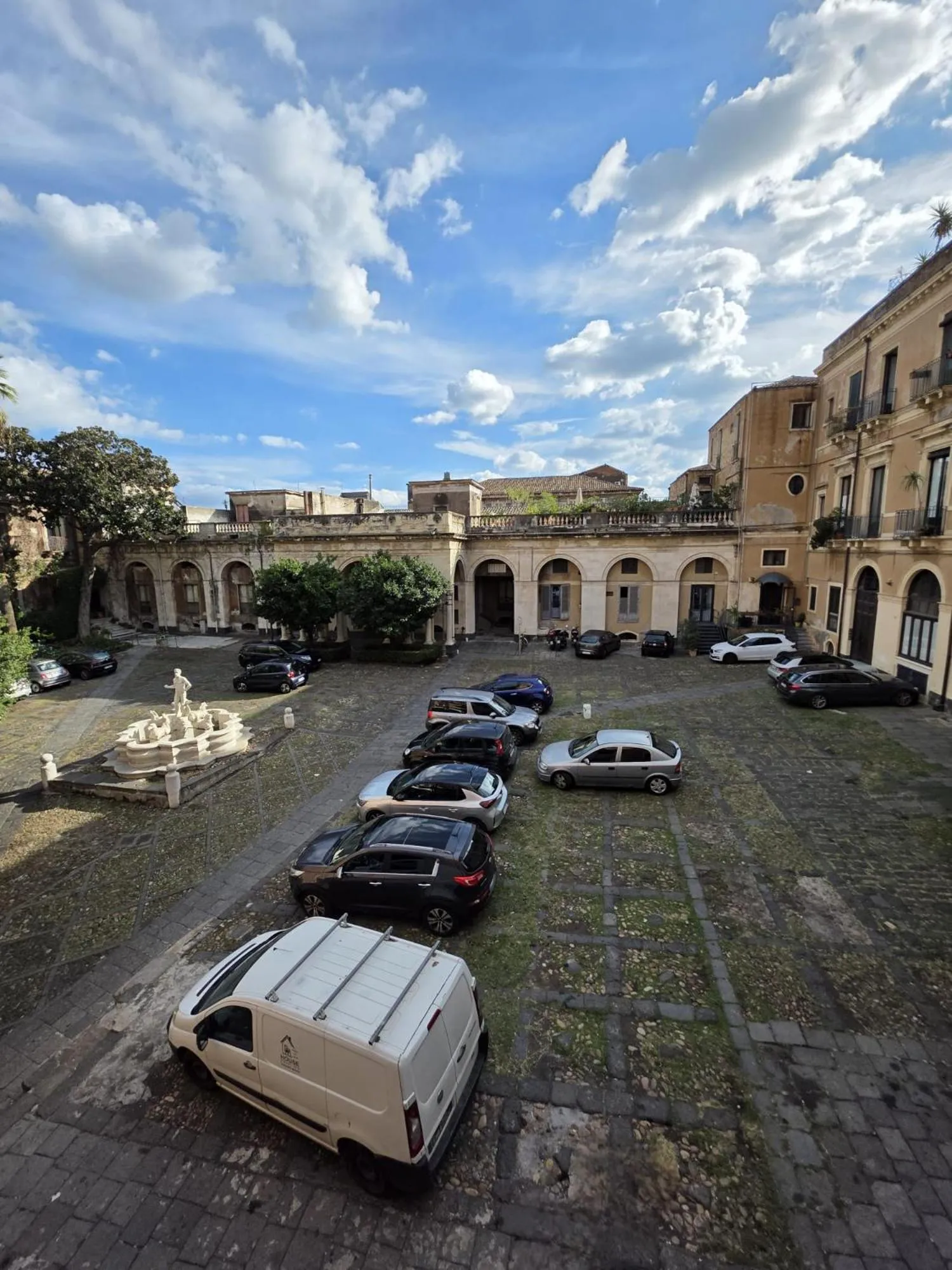 Garden in Palazzo Bruca Catania