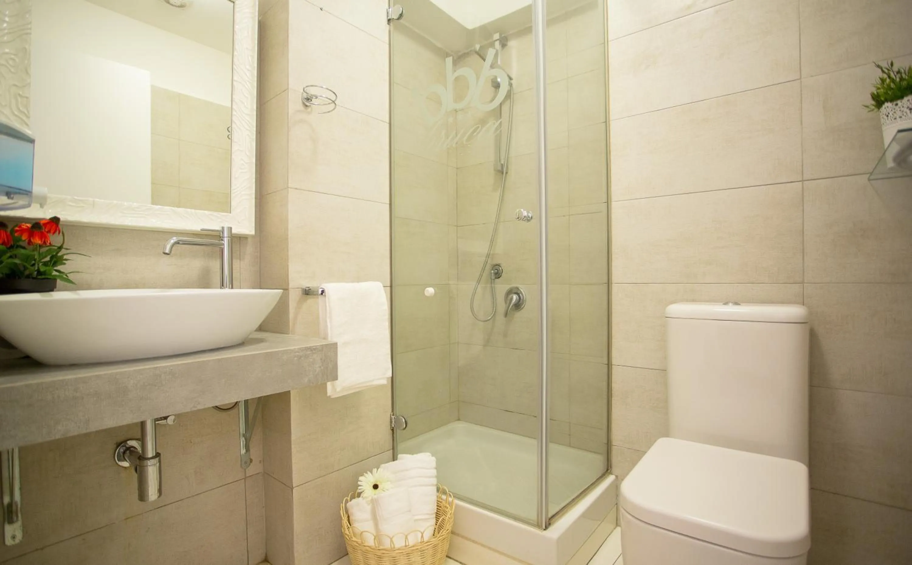 Bathroom in Palazzo Bruca Catania