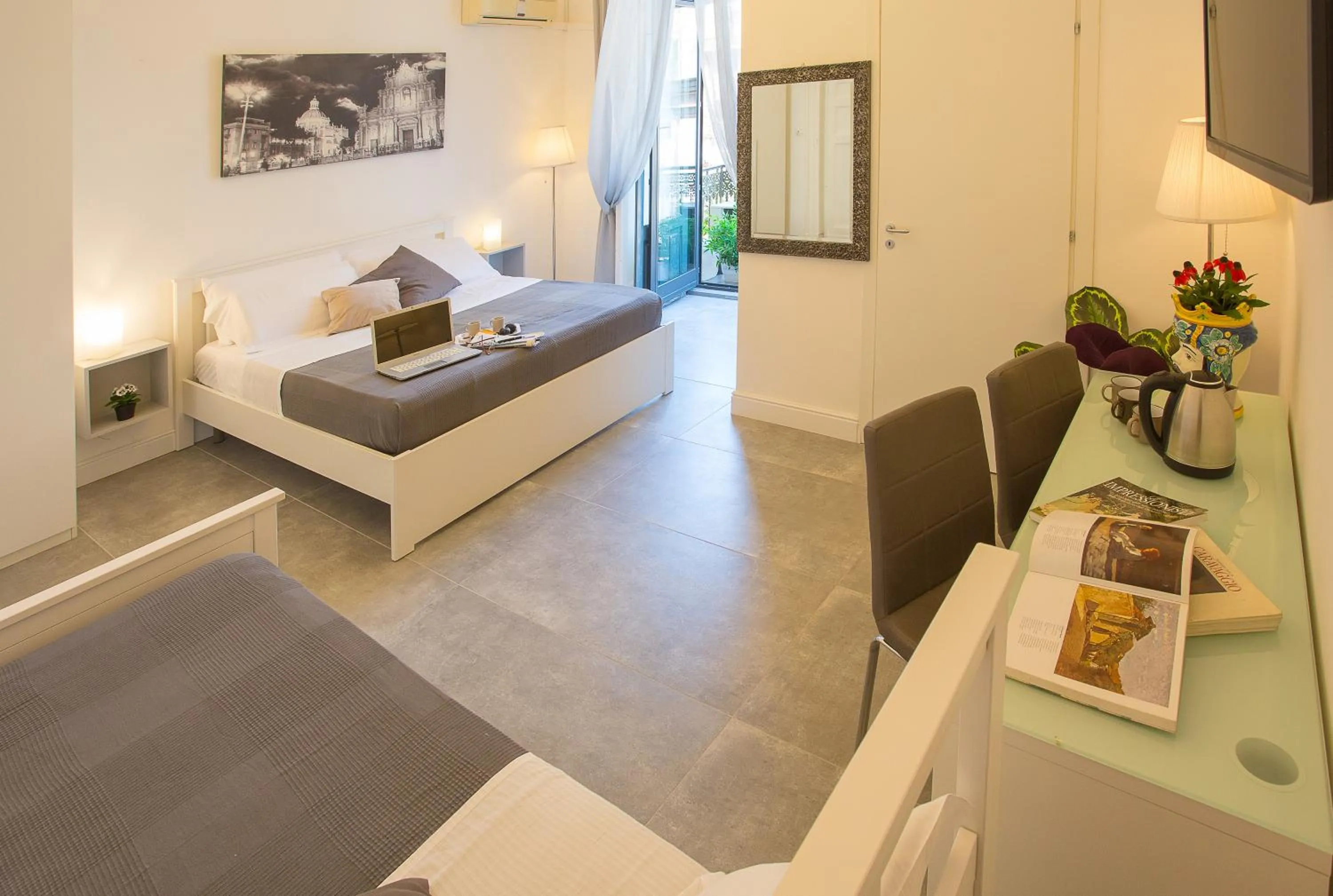 Bed in Palazzo Bruca Catania