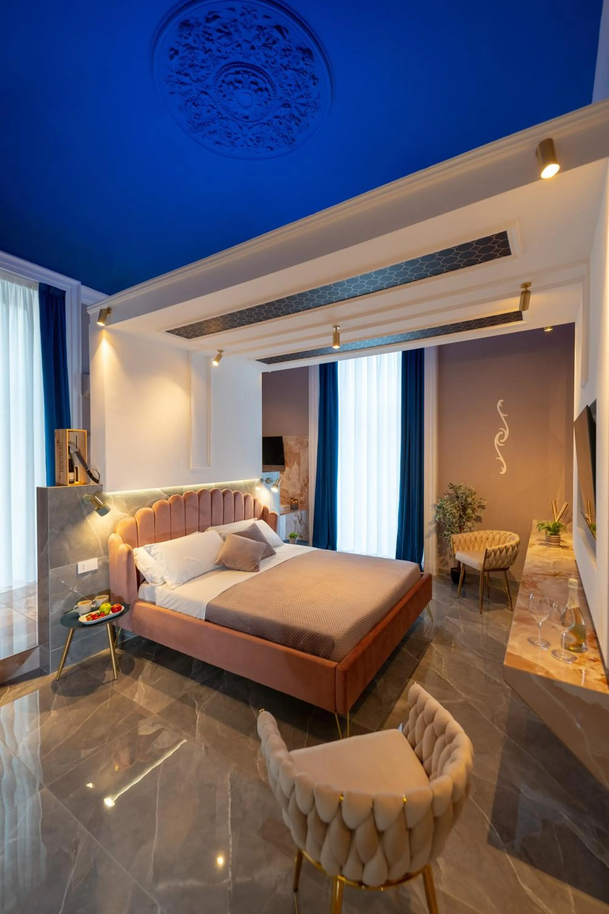 Bed in Palazzo Bruca Catania