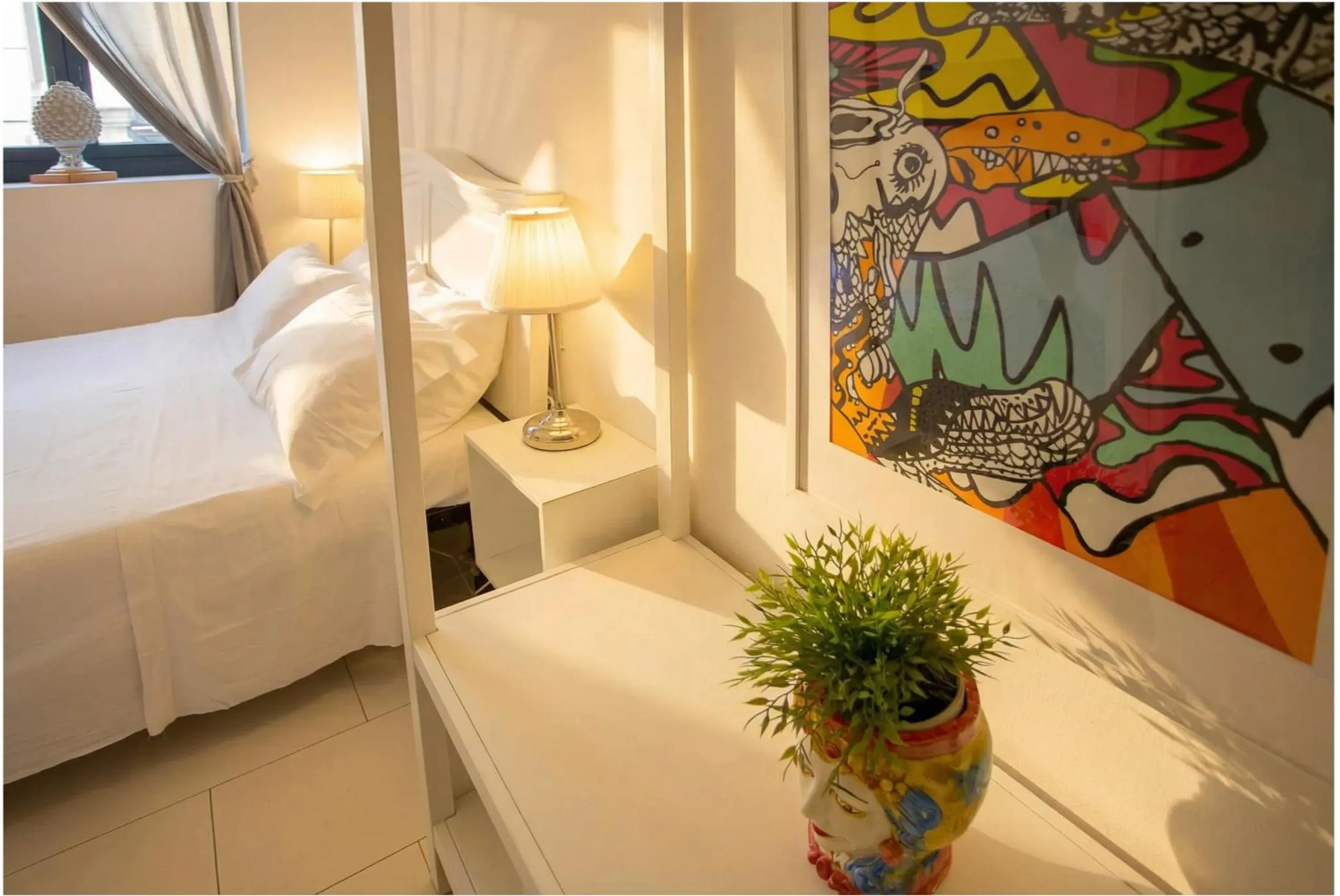 locker, Bed in Palazzo Bruca Catania