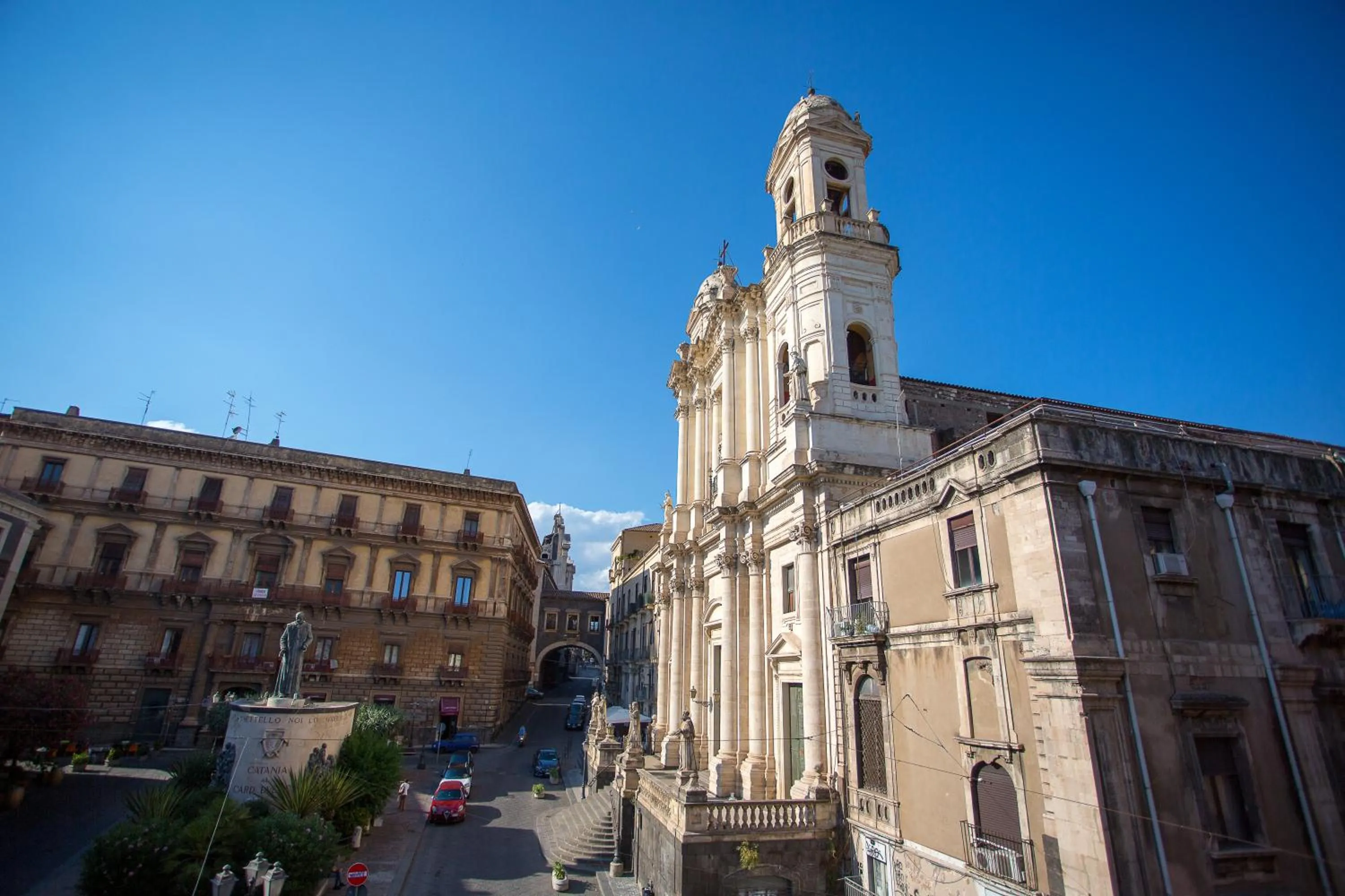 Landmark view in Palazzo Bruca Catania