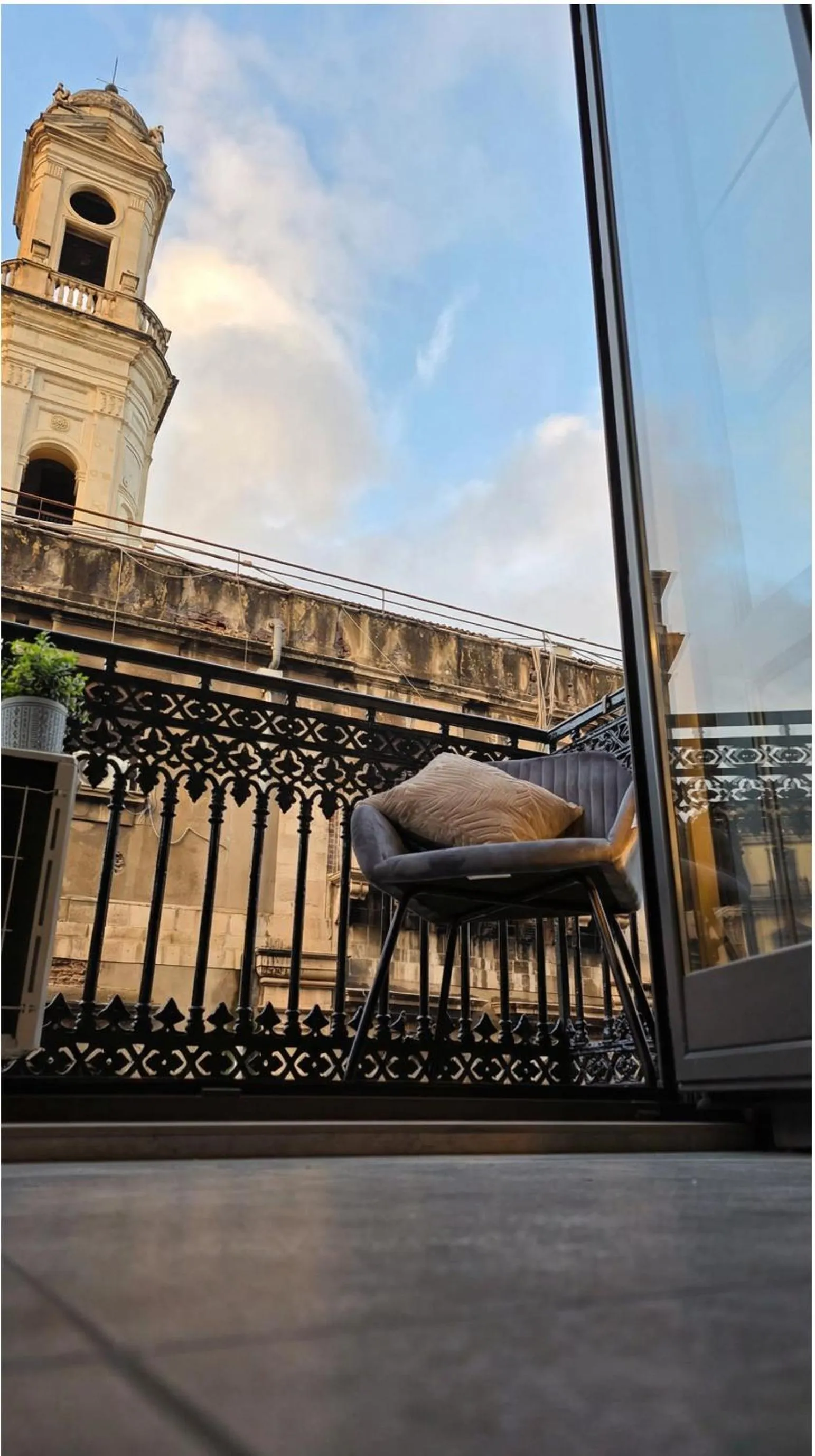 Balcony/Terrace in Palazzo Bruca Catania