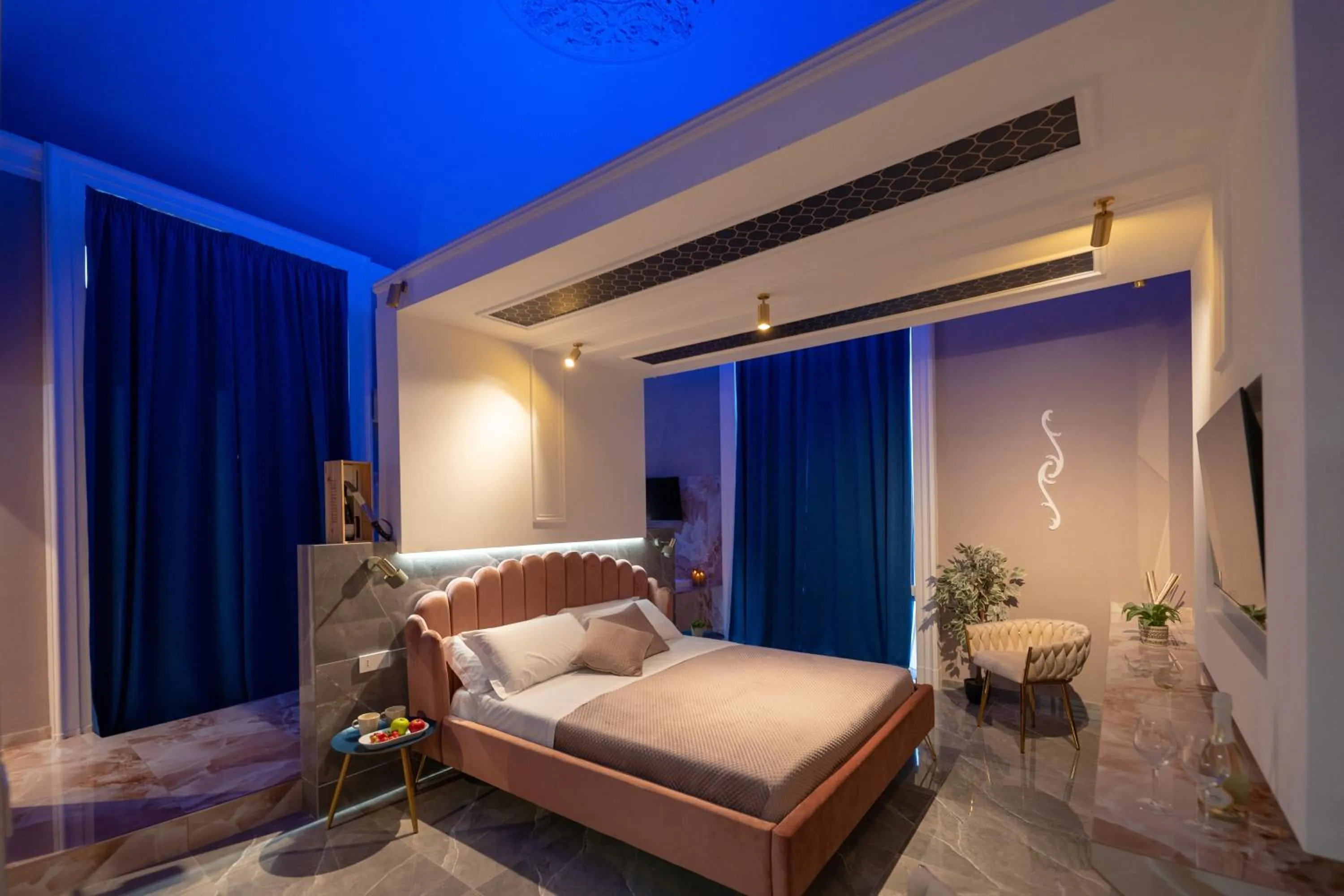 Bedroom, Bed in Palazzo Bruca Catania