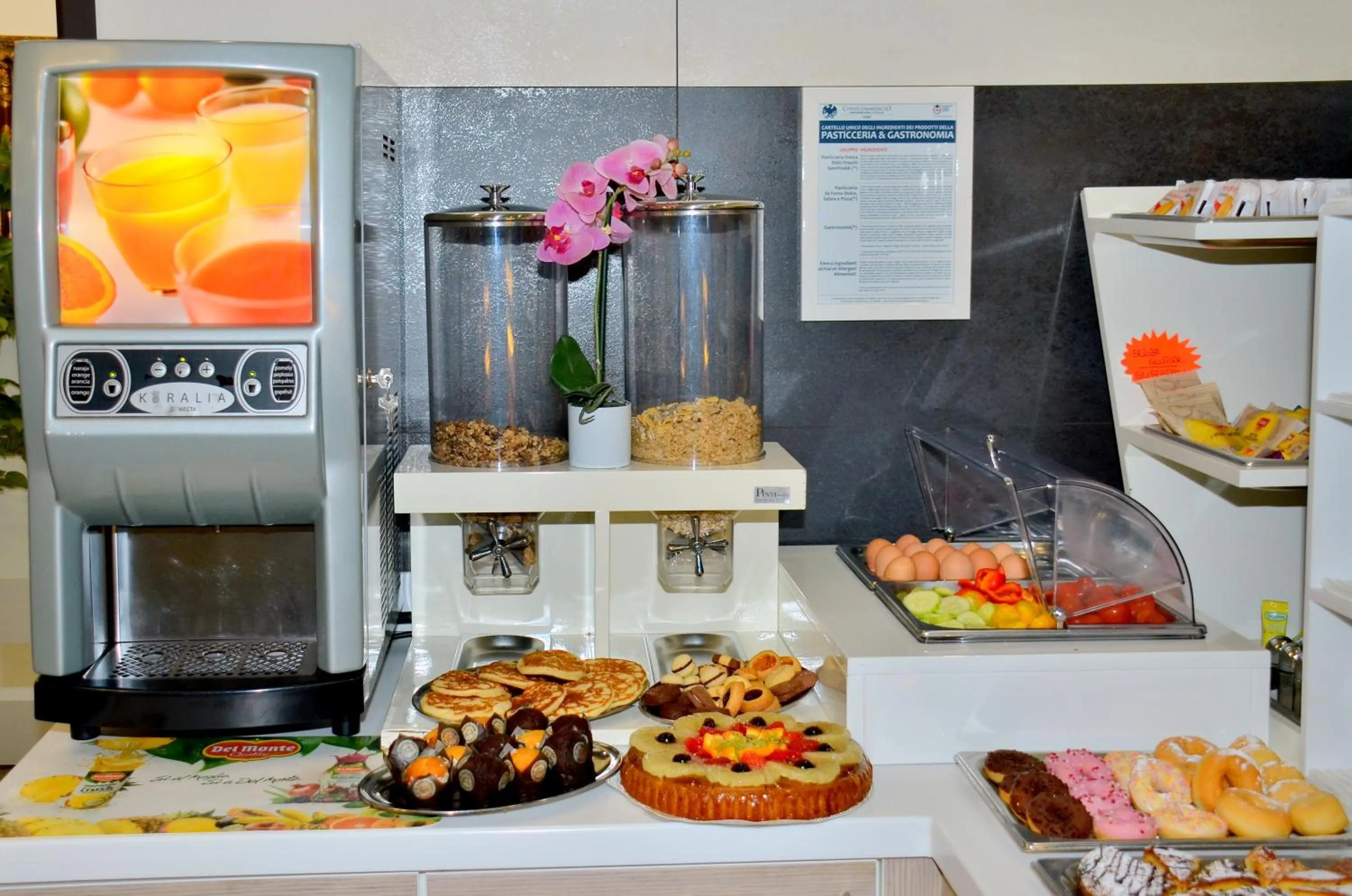 Breakfast in Hotel Etna