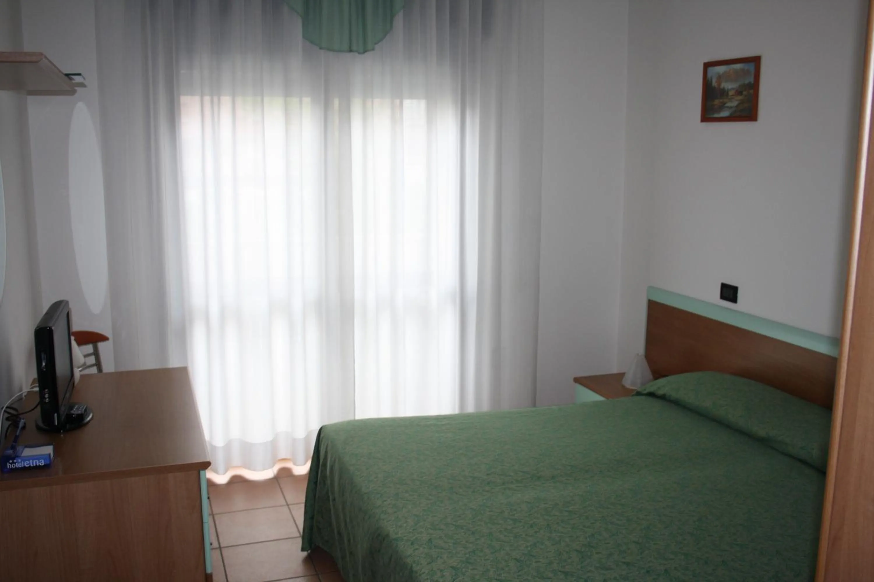 Bedroom, Bed in Hotel Etna