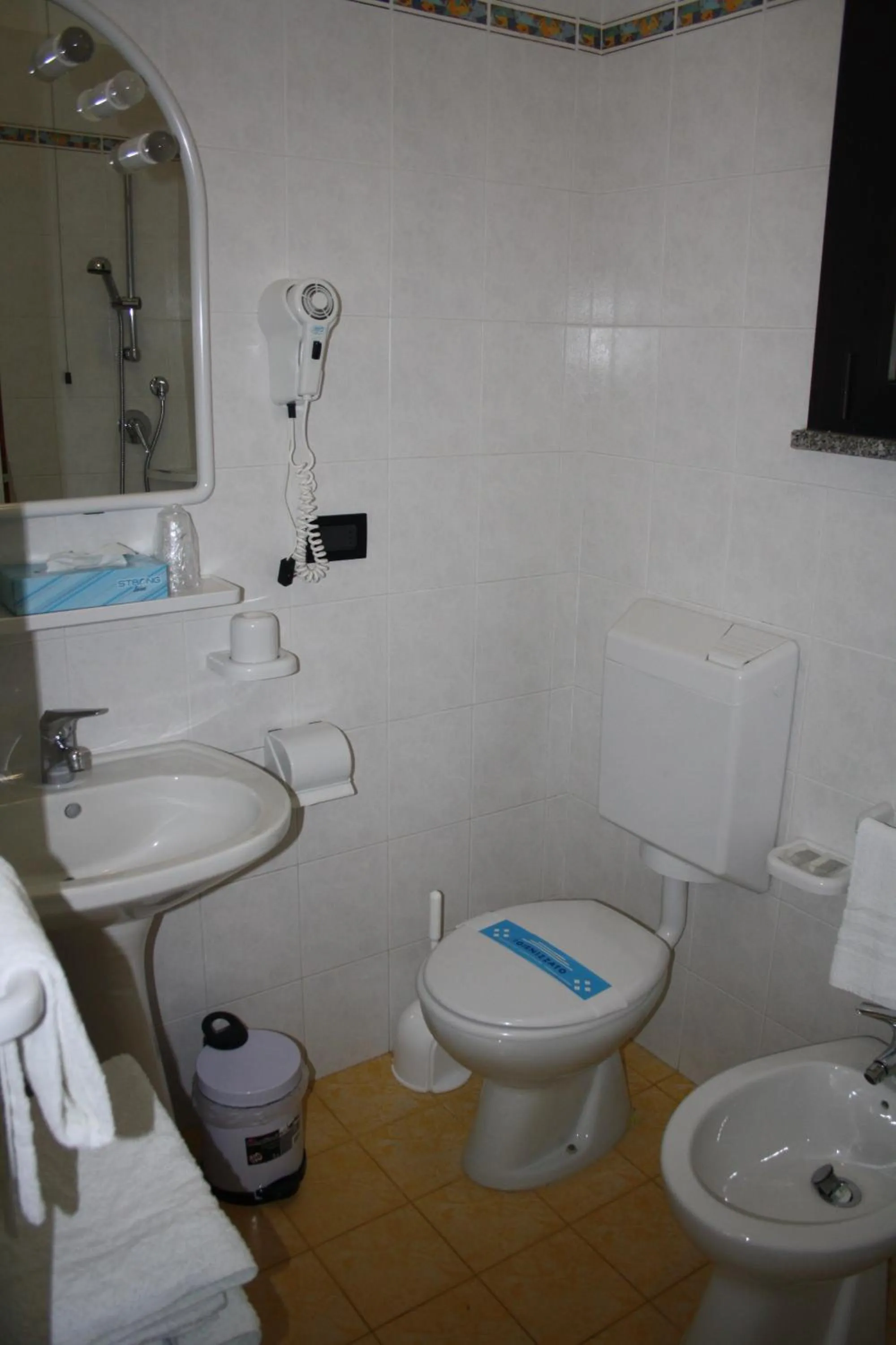 Toilet in Hotel Etna