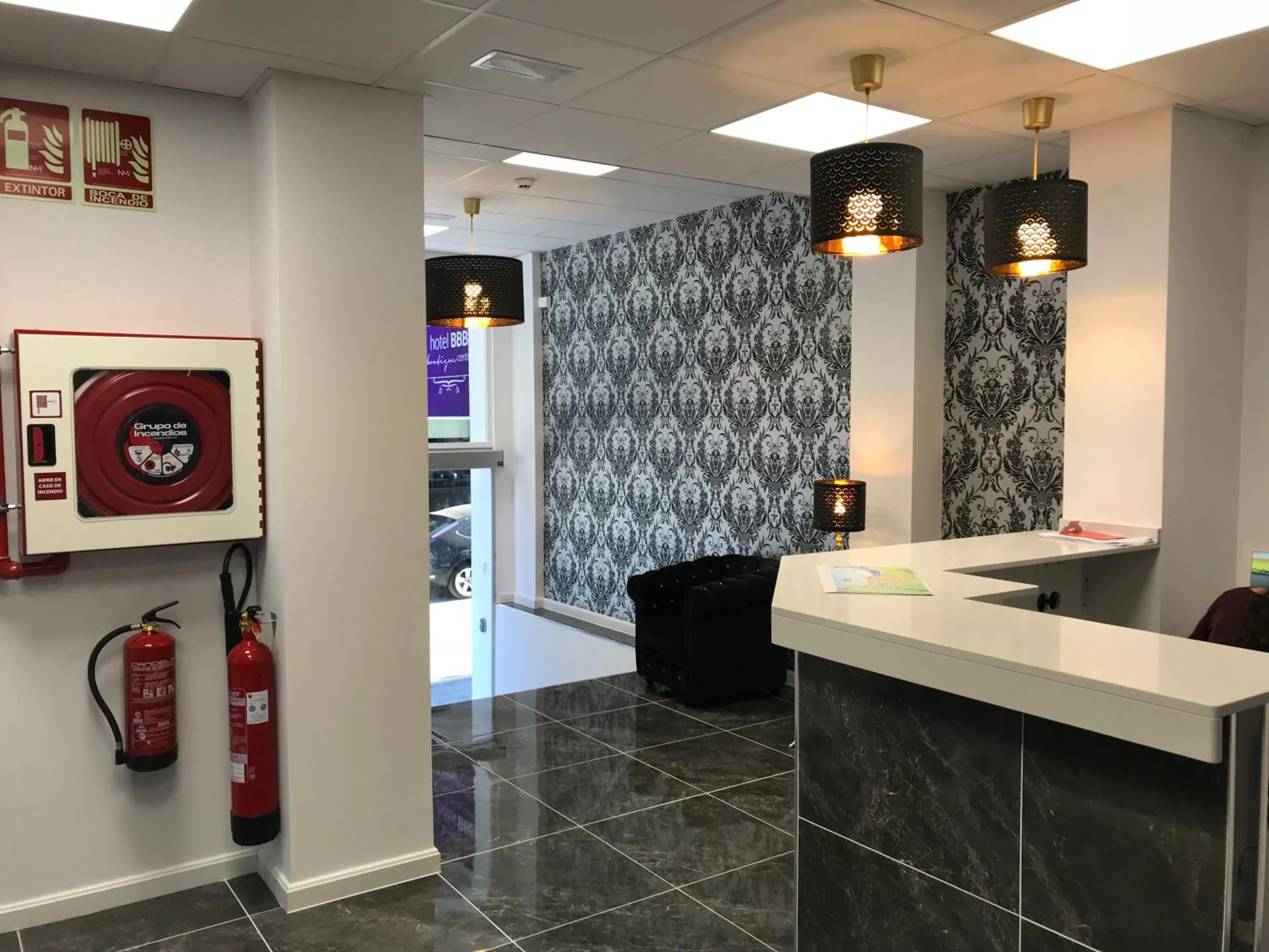 Lobby or reception, Bathroom in Hotel Boutique Centro BBB Auto check in