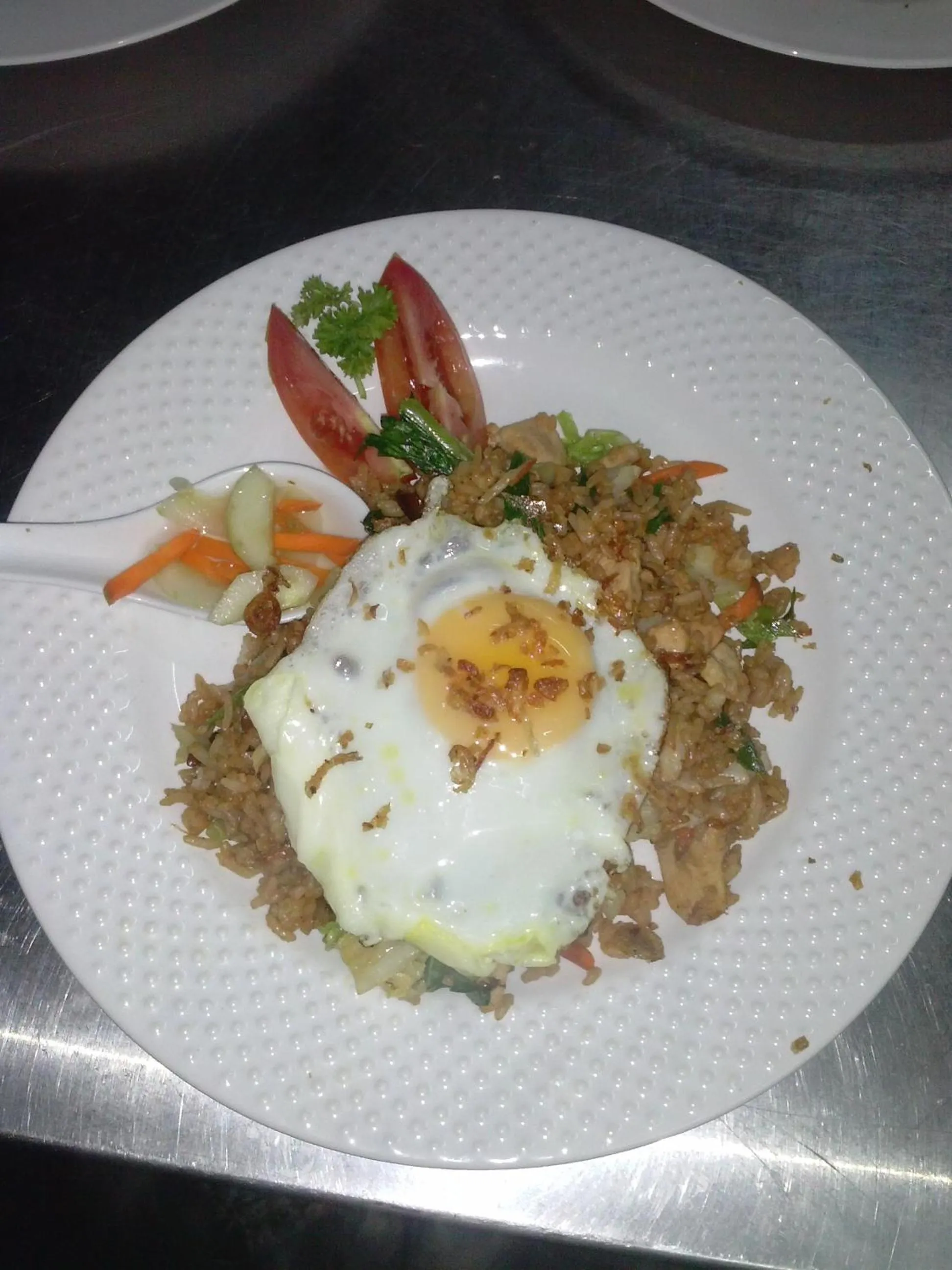 American breakfast in Bayshore Villa